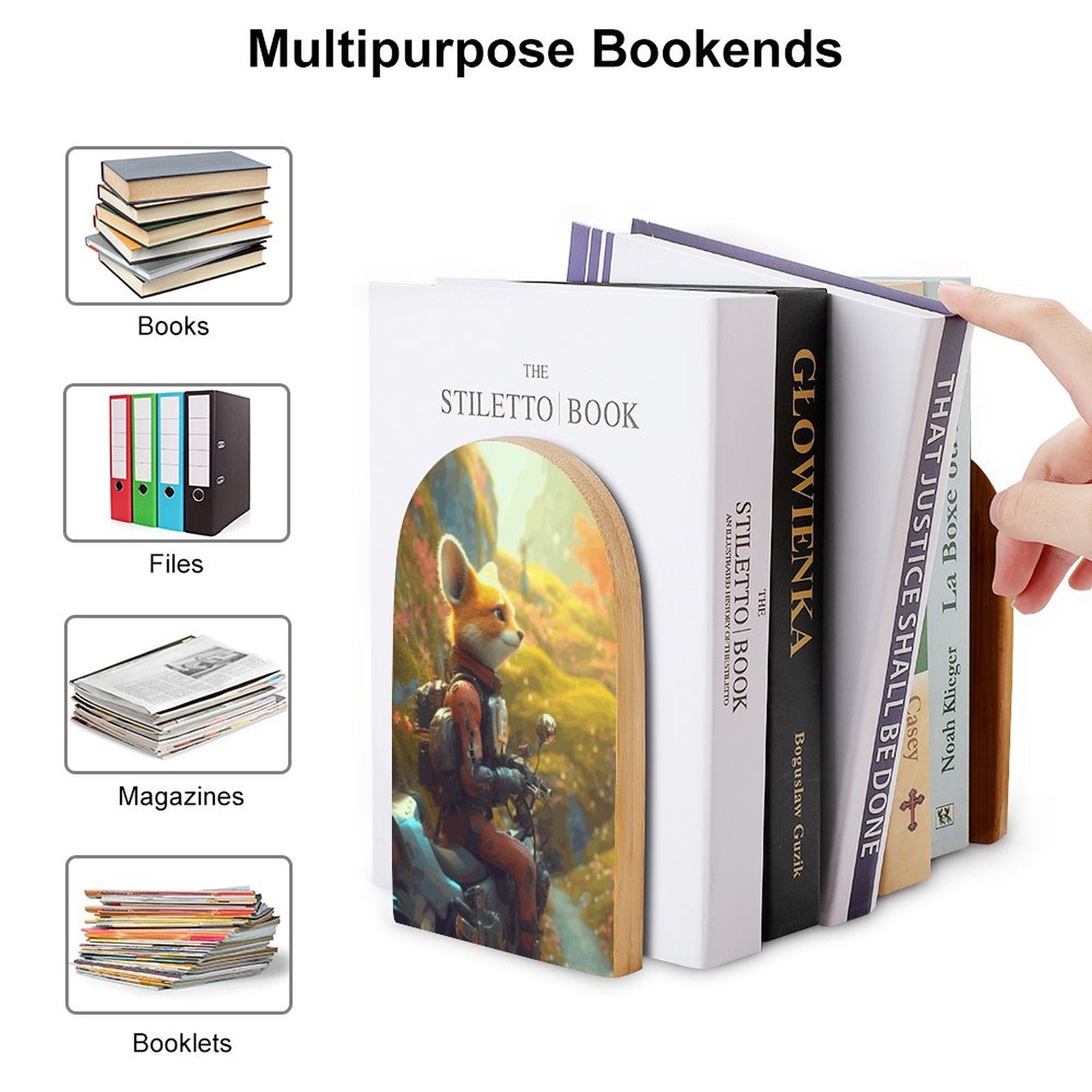 Bookends SolarLab_French_fairy_tale_The_little_prince_wearing_a_helmet_c_69b88c5a-6df0-4067-8be2-7515122fa21c Style One Size normal-online-PERSONAL DESIGN