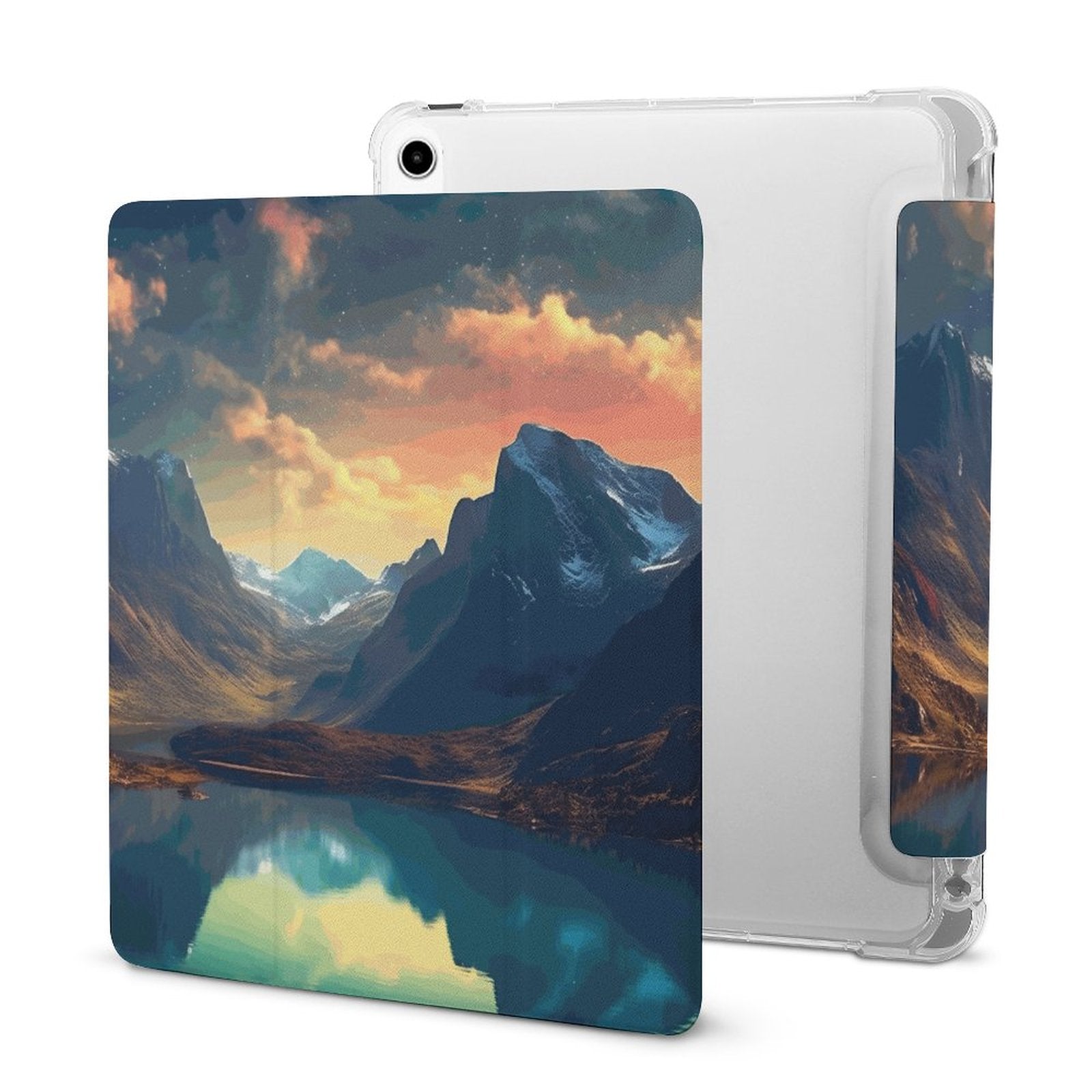 The Ipad Pen Slot Case SolarLab_Norwegian_aurora_summer_mountains_forests_hyper-detail_b24d068a-fdf6-4546-a8c1-9a8ab663bddf normal-online-PERSONAL DESIGN