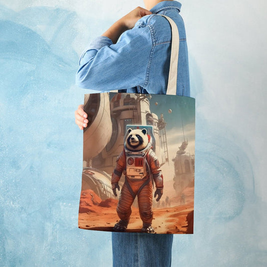 Canvas Tote Bag Double SolarLab_a_Panda_astronaut_walk_on_the_Mars_starship_Cyberpunk__59fd3da3-8403-456b-9fa2-da871549cf0d Style-33 38×41cm normal-online-PERSONAL DESIGN