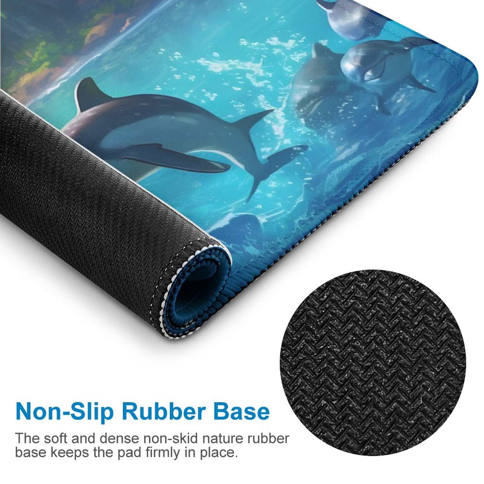 Mouse Pad SolarLab_Dolphins_tropical_sea_island_sunlight_fantasy_stock_il_fcec8005-dae5-4c03-8fbd-f778649c18b4 normal-online-PERSONAL DESIGN