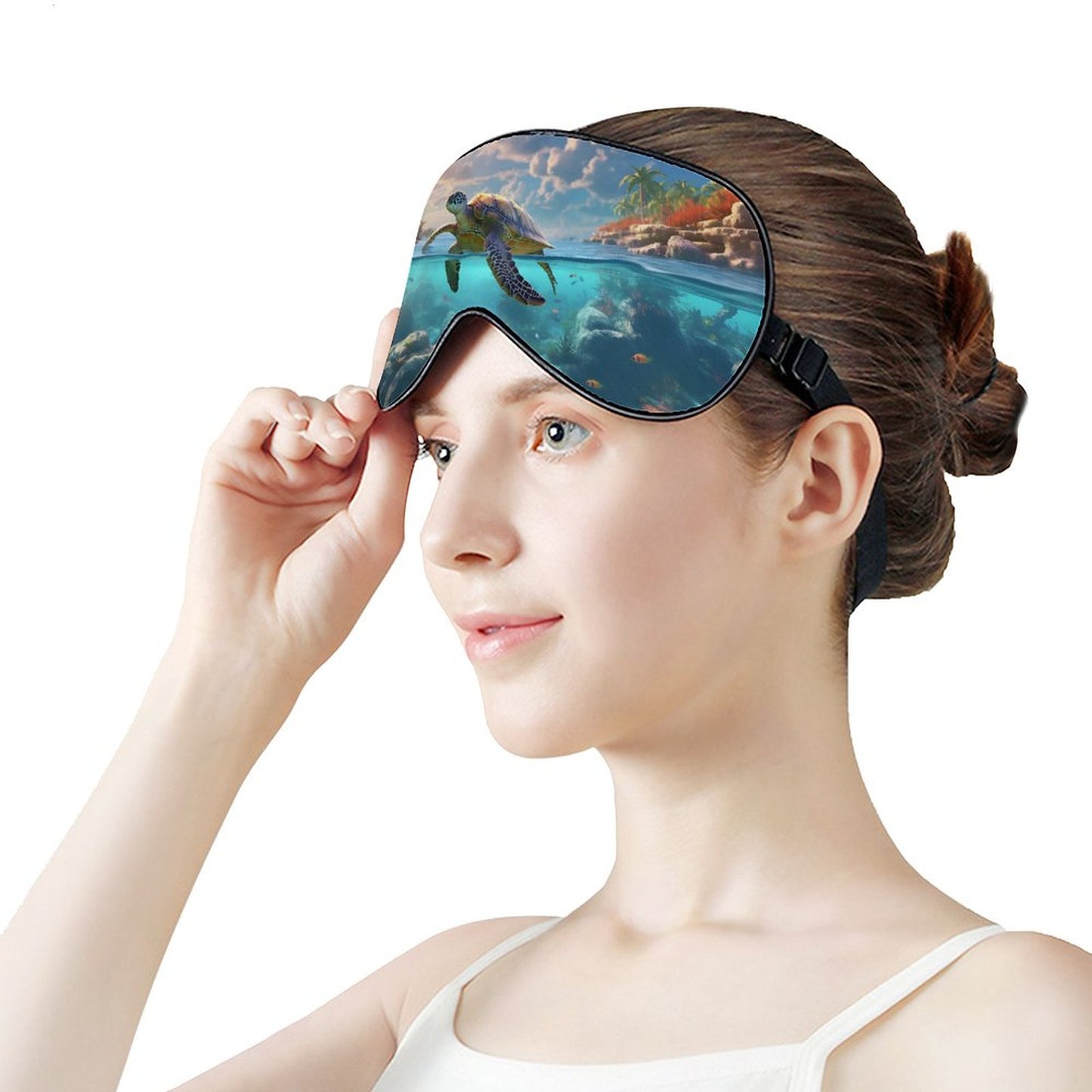 Sleep Mask Sea Turtles HSM01C005 normal-online-PERSONAL DESIGN