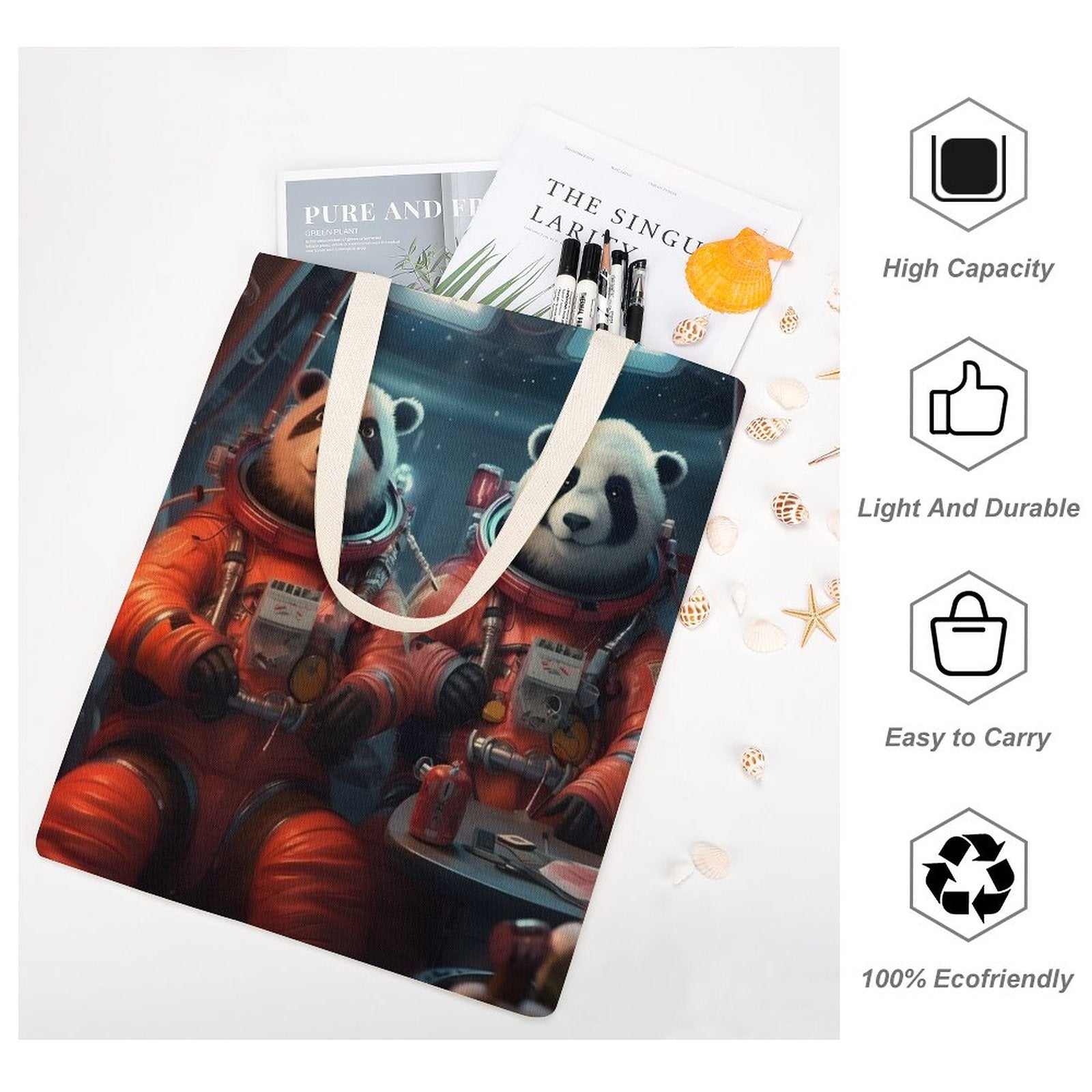 Canvas Tote Bag Double SolarLab_Two_panda_astronauts_piloted_a_spaceship_from_Earth_to_7a8942ab-78f7-47b8-a6c0-2255034acd11 Style-18 38×41cm normal-online-PERSONAL DESIGN