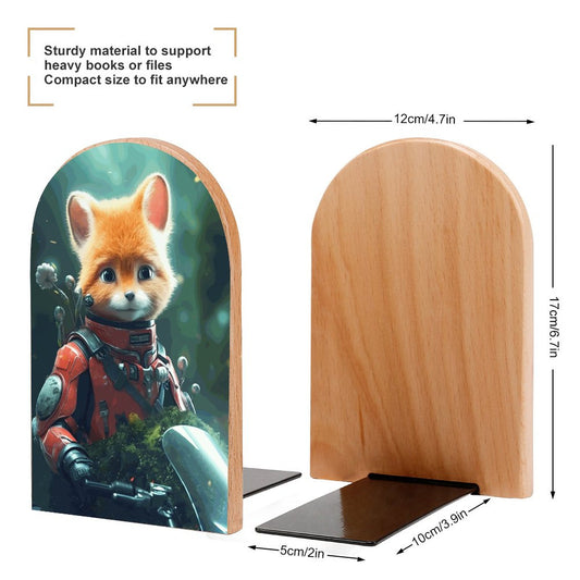 Bookends SolarLab_French_fairy_tale_The_little_prince_wore_a_helmet_carr_708c4083-7837-4b4a-a680-d3025f4d16d9 Style-2 One Size normal-online-PERSONAL DESIGN