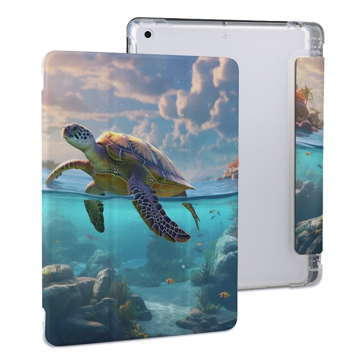 The Ipad Pen Slot Case SolarLab_Sea_turtles_tropical_sea_island_sunlight_hyper-detail__88c311a8-1508-4981-8598-3d2b7de2cfd0 normal-online-PERSONAL DESIGN