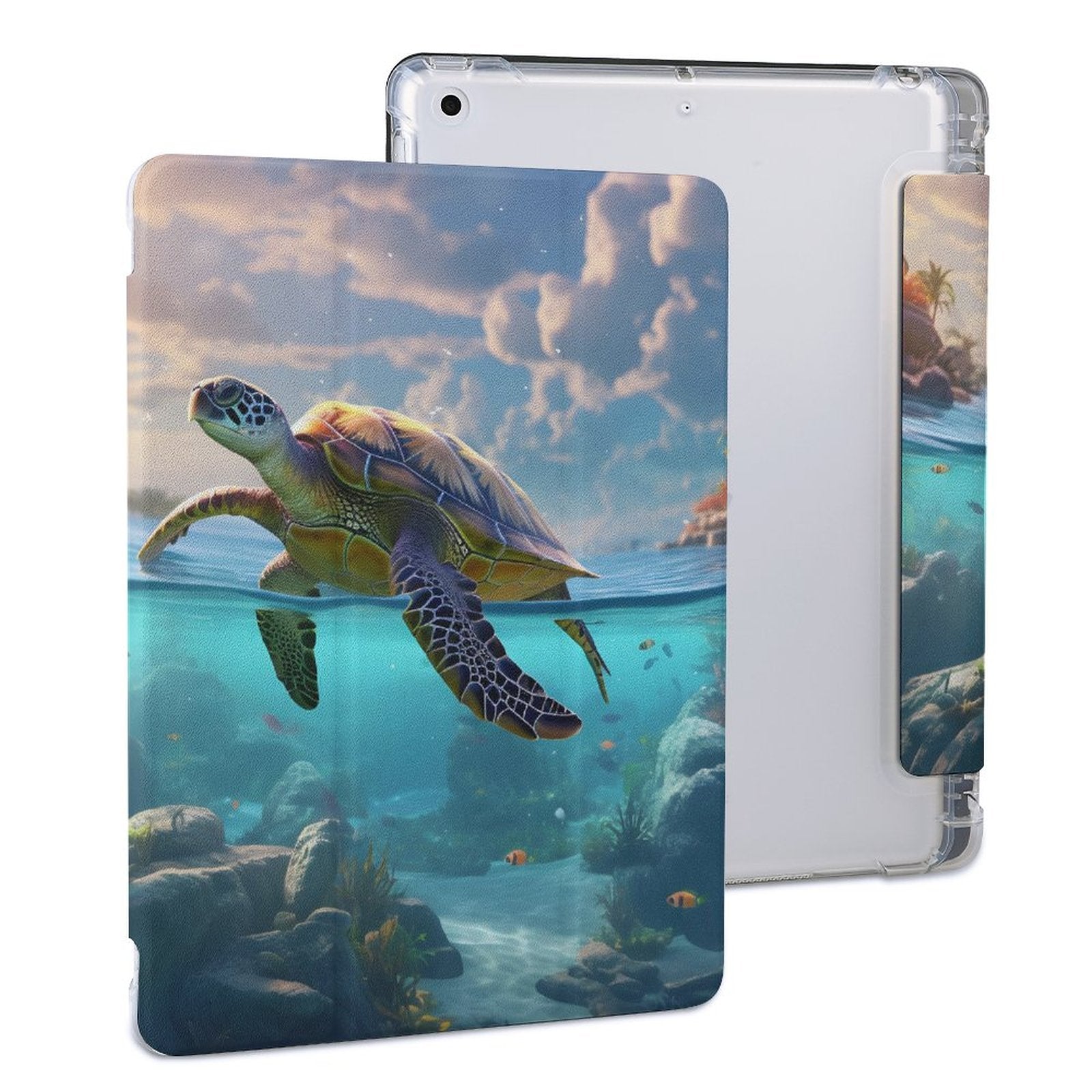 The Ipad Pen Slot Case SolarLab_Sea_turtles_tropical_sea_island_sunlight_hyper-detail__88c311a8-1508-4981-8598-3d2b7de2cfd0 normal-online-PERSONAL DESIGN