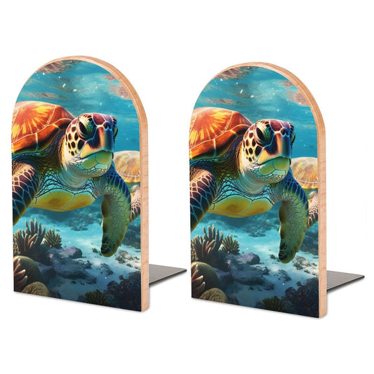 Bookends SolarLab_Sea_turtles_tropical_sea_island_sunlight_hyper-detail__f51f3df4-db17-400d-8a6f-7664e53448e9 Style-13 One Size normal-online-PERSONAL DESIGN
