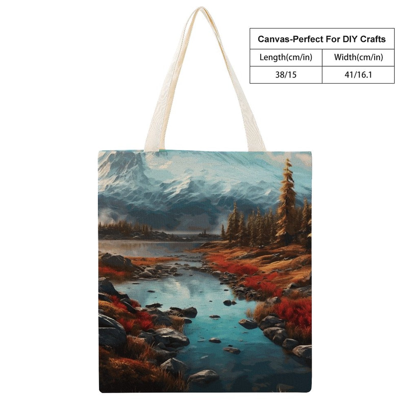 Canvas Tote Bag Double SolarLab_Norwegian_aurora_autumn_mountains_forests_lake_hyper-d_e2aa2e52-6a16-40cc-b676-99c207efe850 Style-10 38×41cm normal-online-PERSONAL DESIGN