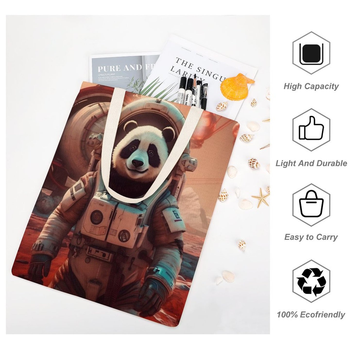Canvas Tote Bag Double SolarLab_a_Panda_astronaut_walk_on_the_Mars_starship_Cyberpunk__817d9ed4-a444-4a2e-9755-363c1bf53d11 Style-31 38×41cm normal-online-PERSONAL DESIGN