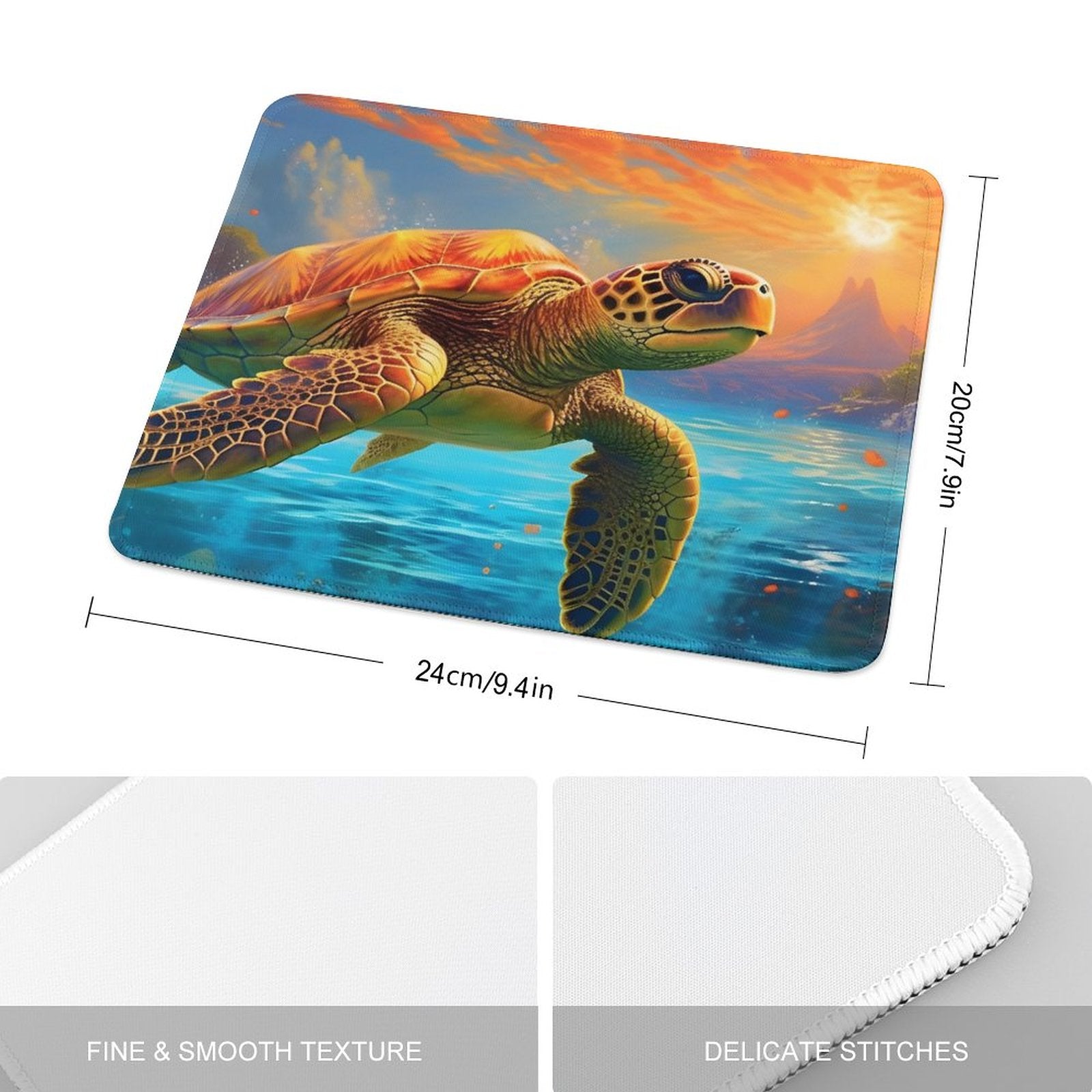 Mouse Pad SolarLab_Sea_turtles_tropical_sea_island_sunlight_fantasy_art_d_c29a6e10-0f28-42ee-8e19-15bcf9990e3c normal-online-PERSONAL DESIGN