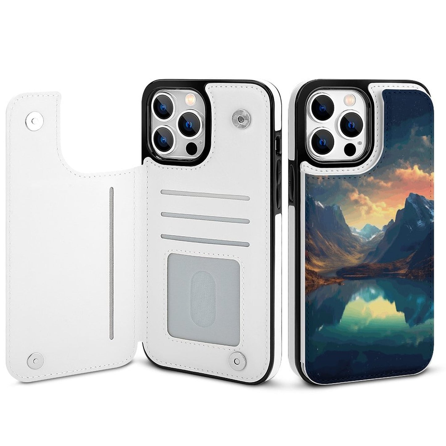 Mobile Phone Case for Apple IPhone 14 SolarLab_Norwegian_aurora_summer_mountains_forests_hyper-detail_b24d068a-fdf6-4546-a8c1-9a8ab663bddf normal-online-PERSONAL DESIGN