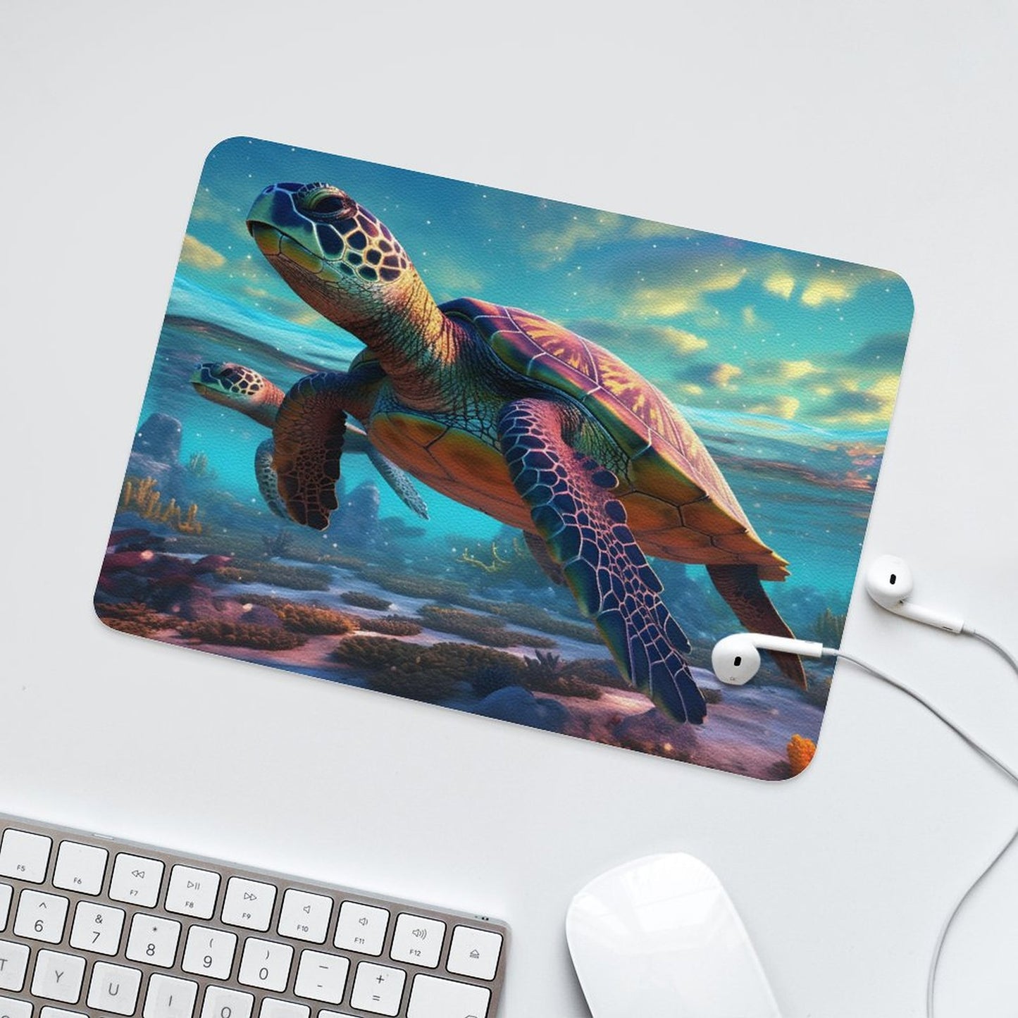 Leather Mouse Pad SolarLab_Sea_turtles_tropical_sea_island_sunlight_fantasy_art_d_8c17eb4f-0c33-48bc-80bd-25ce9d585c40 Style One Size normal-online-PERSONAL DESIGN