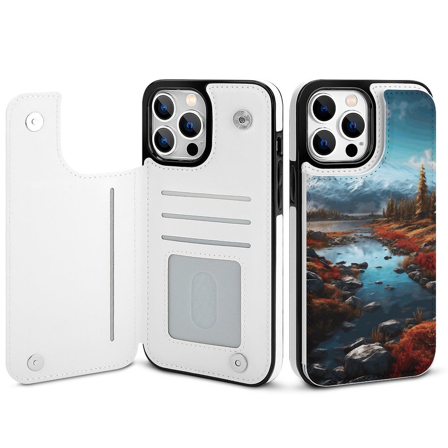 Mobile Phone Case for Apple IPhone 14 SolarLab_Norwegian_aurora_autumn_mountains_forests_lake_hyper-d_e2aa2e52-6a16-40cc-b676-99c207efe850 normal-online-PERSONAL DESIGN