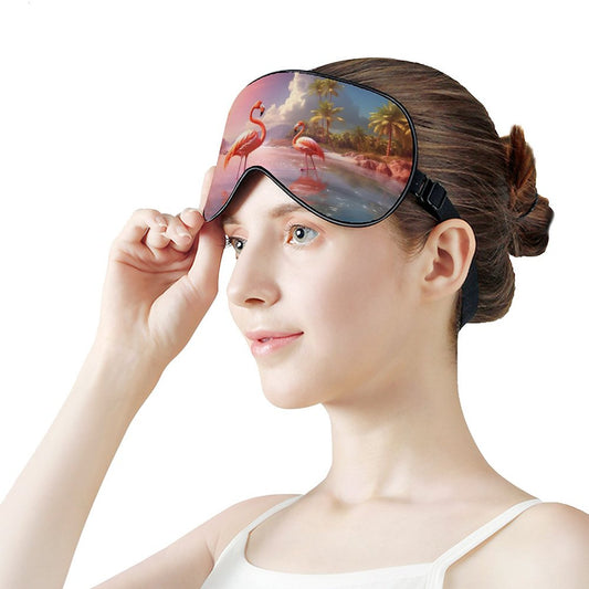 Sleep Mask Flamingos HSM01A015 normal-online-PERSONAL DESIGN