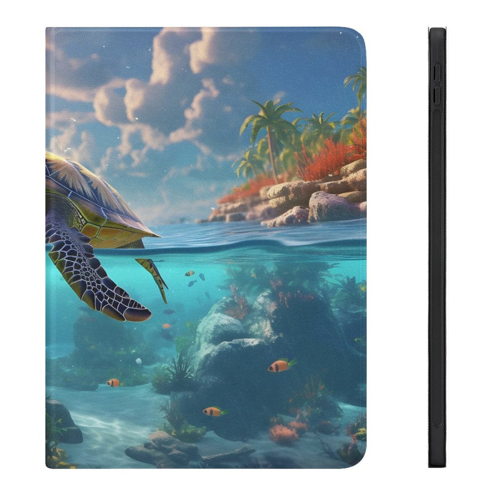 The Ipad Pen Slot Case SolarLab_Sea_turtles_tropical_sea_island_sunlight_hyper-detail__88c311a8-1508-4981-8598-3d2b7de2cfd0 normal-online-PERSONAL DESIGN
