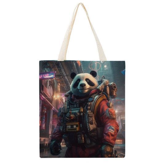 Canvas Tote Bag Double SolarLab_a_Panda_astronaut_walk_on_the_space_rocket_Cyberpunk_f_7ebe1c4d-9ec7-4909-bd5d-cab48a4a3fa7 Style-26 38×41cm normal-online-PERSONAL DESIGN