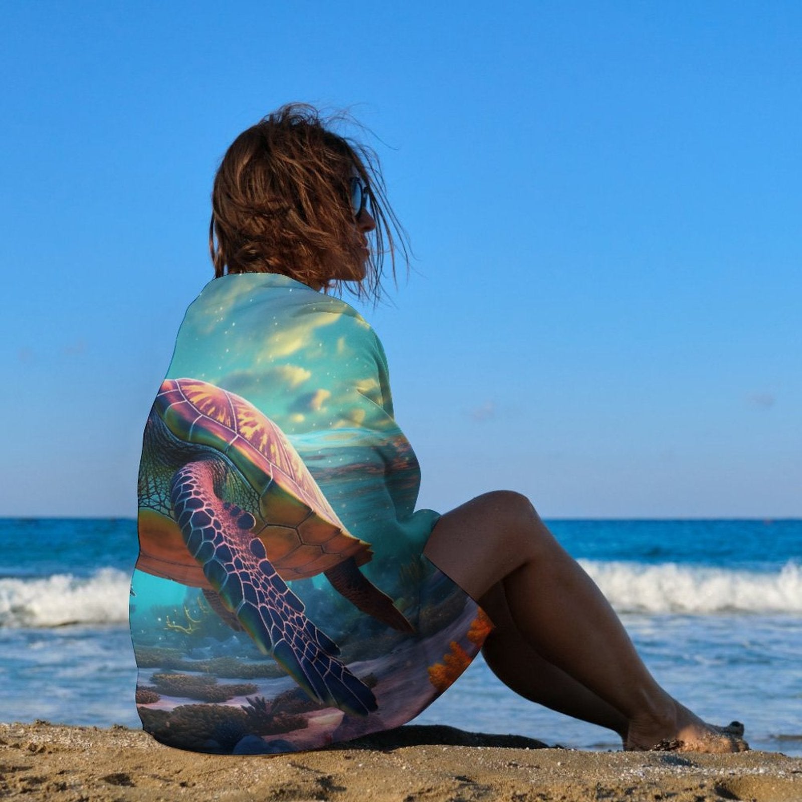 Beach Towel SolarLab_Sea_turtles_tropical_sea_island_sunlight_fantasy_art_d_8c17eb4f-0c33-48bc-80bd-25ce9d585c40 Style One Size normal-online-PERSONAL DESIGN