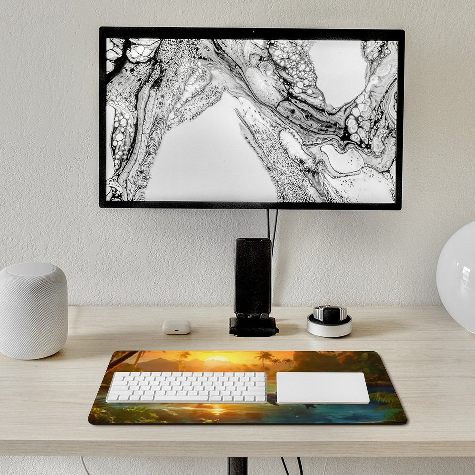 Desk Mat SolarLab_Dolphins_tropical_sea_island_sunlight_fantasy_stock_il_a1e3c590-502d-47a3-b8a0-58084a7f2d16 normal-online-PERSONAL DESIGN