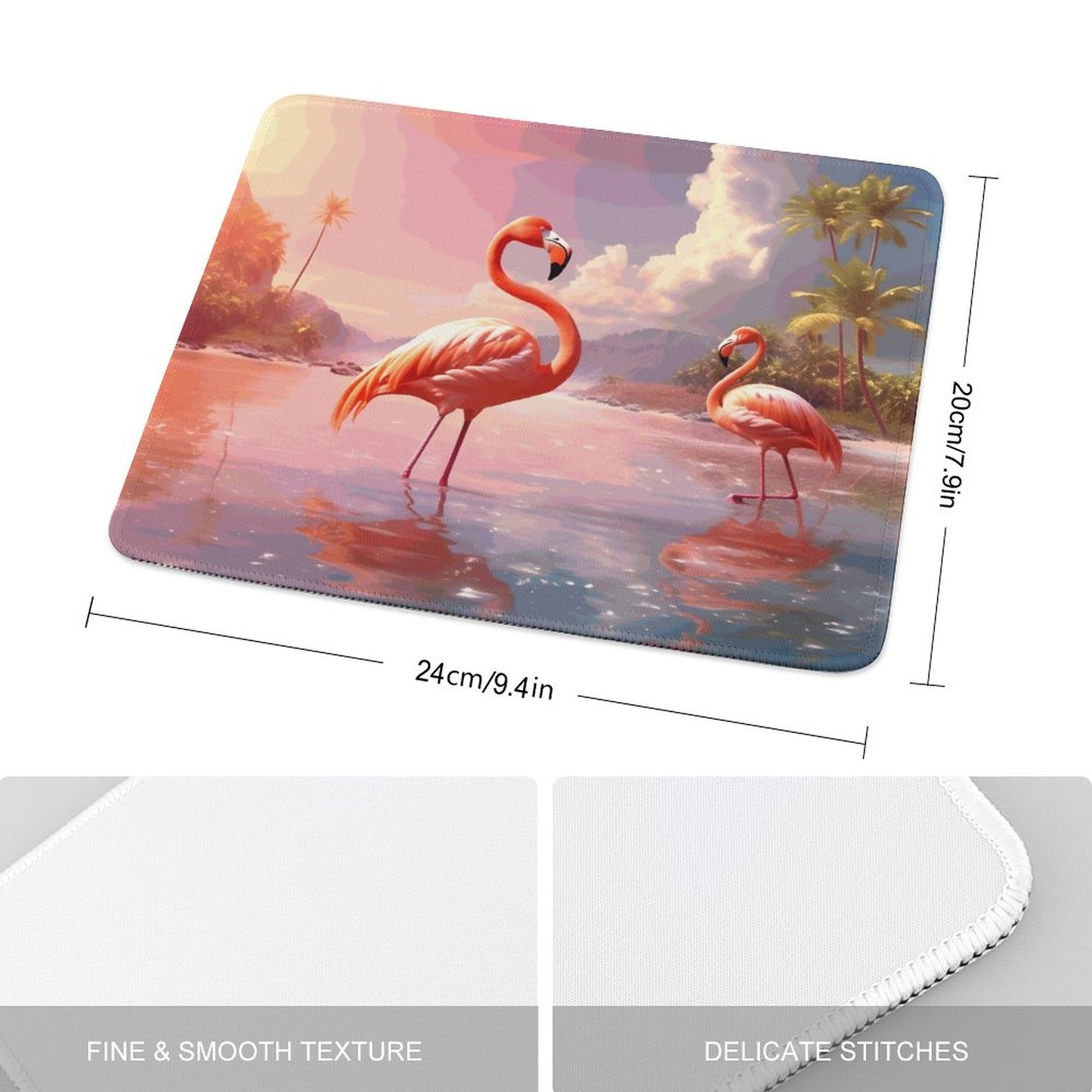 Mouse Pad Flamingos_004 normal-online-PERSONAL DESIGN