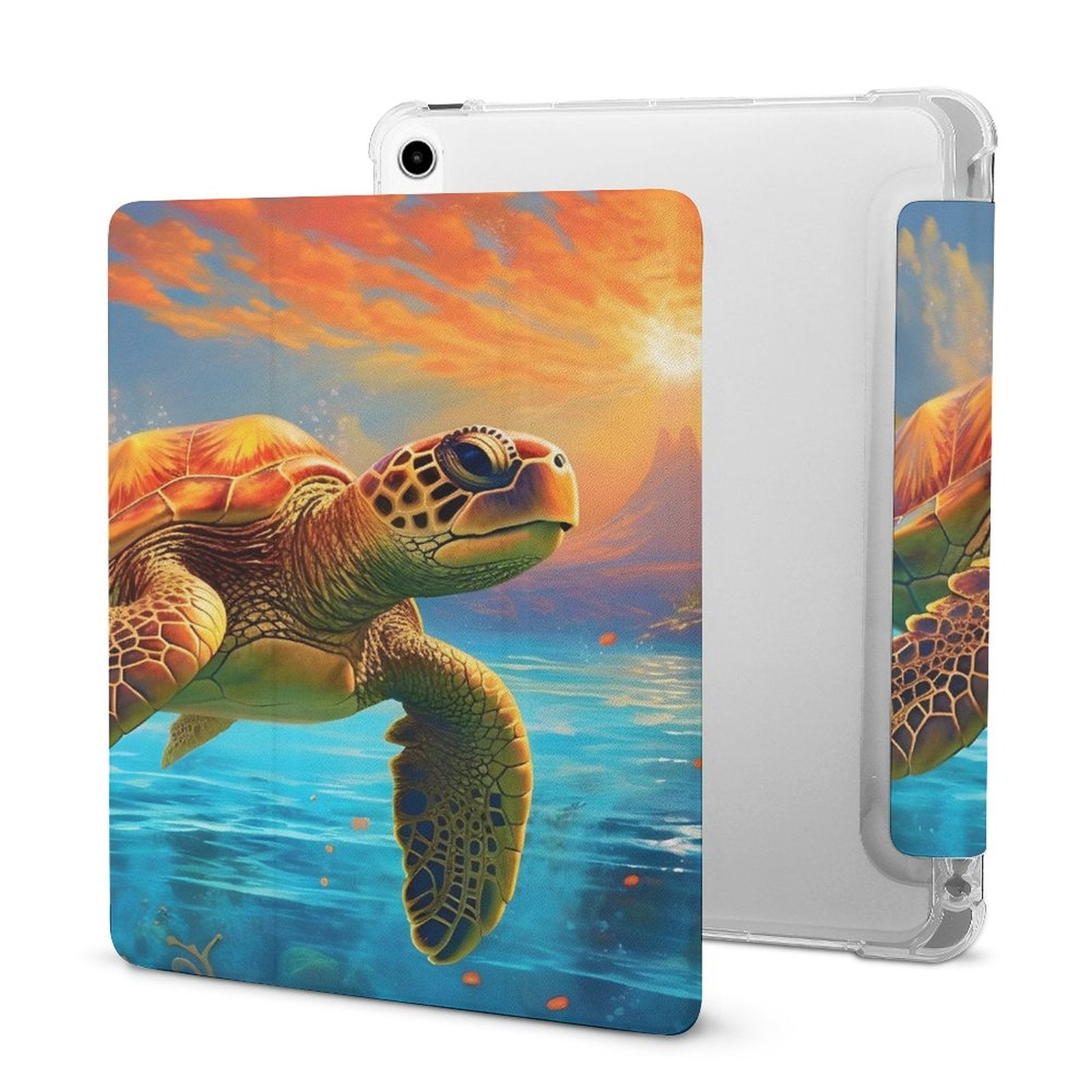The Ipad Pen Slot Case SolarLab_Sea_turtles_tropical_sea_island_sunlight_fantasy_art_d_c29a6e10-0f28-42ee-8e19-15bcf9990e3c normal-online-PERSONAL DESIGN