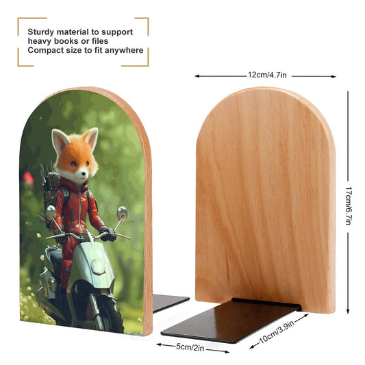 Bookends SolarLab_French_fairy_tale_The_little_prince_wore_a_helmet_carr_185c5aa4-0b2c-4b6d-a746-777e06b9c157 Style-1 One Size normal-online-PERSONAL DESIGN