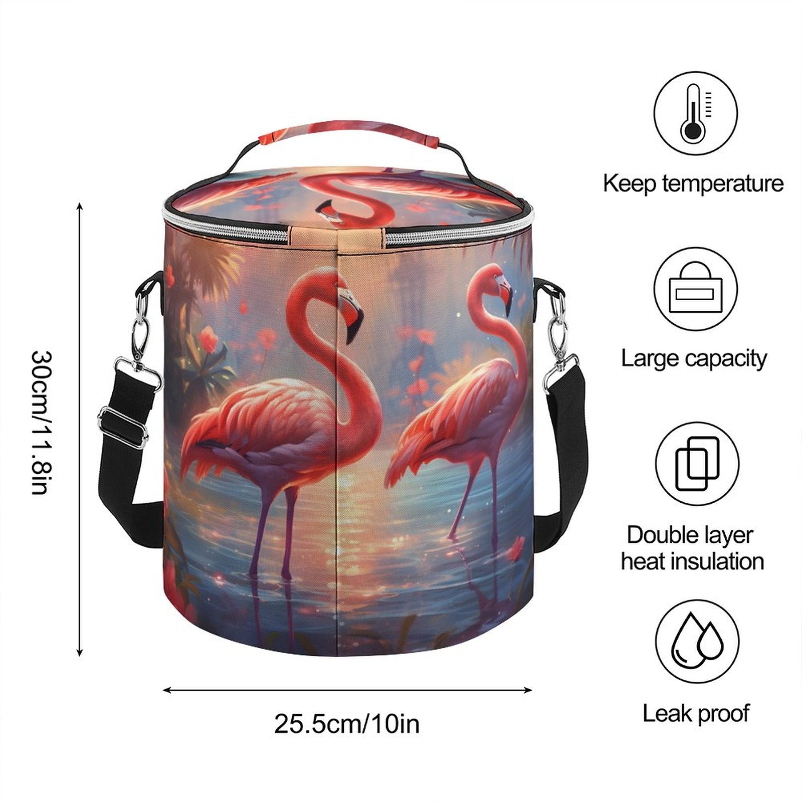 Camping Ice Pack Flamingos 003, One Size normal-online-PERSONAL DESIGN