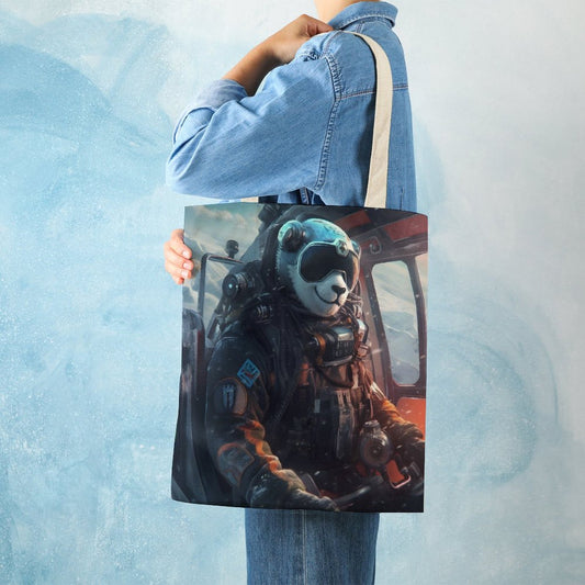 Canvas Tote Bag Double SolarLab_a_Panda_pilot_drive_a_helicopter_in_the_sky_on_snow_mo_7c52d825-1d27-443b-a9d1-f87548d85684 Style-15 38×41cm normal-online-PERSONAL DESIGN