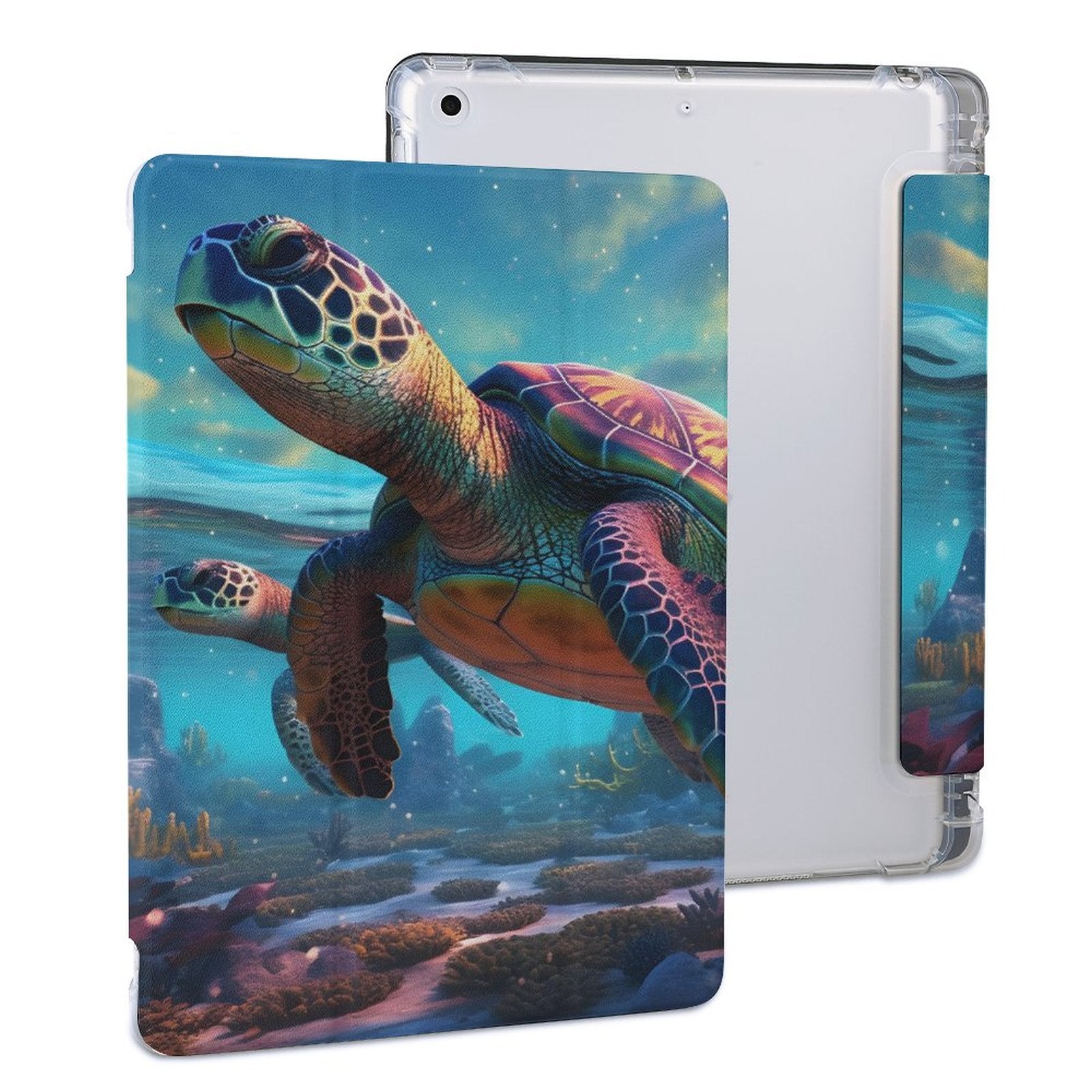 The Ipad Pen Slot Case SolarLab_Sea_turtles_tropical_sea_island_sunlight_fantasy_art_d_8c17eb4f-0c33-48bc-80bd-25ce9d585c40 normal-online-PERSONAL DESIGN