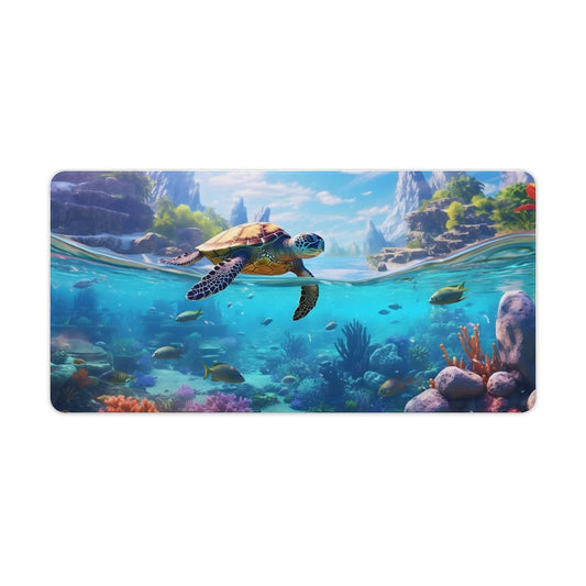 Desk Mat SolarLab_Sea_turtles_tropical_sea_island_sunlight_hyper-detail__65df3ce3-5f7c-49b3-937e-af866806c8be normal-online-PERSONAL DESIGN