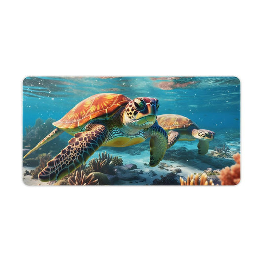 Desk Mat SolarLab_Sea_turtles_tropical_sea_island_sunlight_hyper-detail__f51f3df4-db17-400d-8a6f-7664e53448e9 normal-online-PERSONAL DESIGN