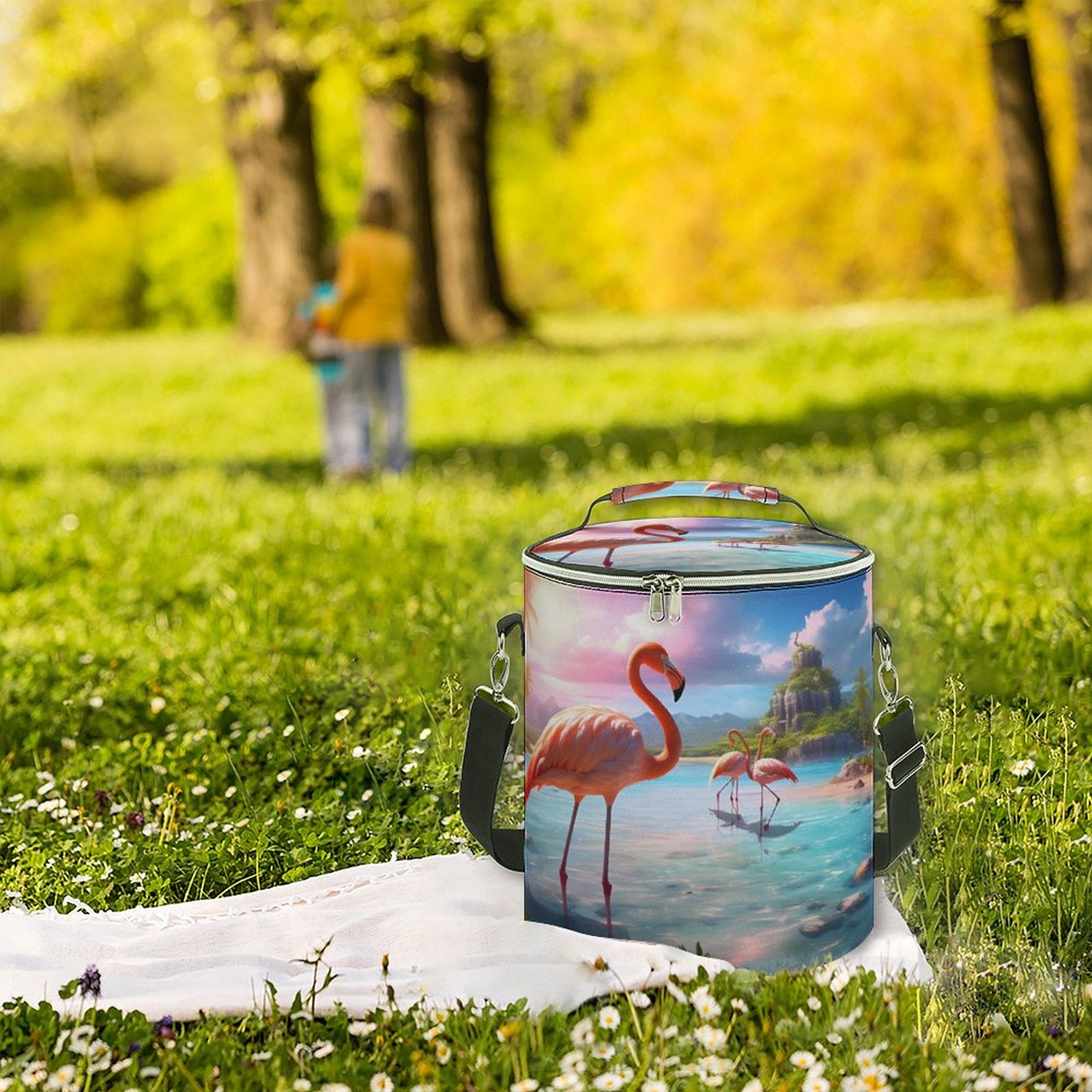 Camping Ice Pack Flamingos_001 Style One Size normal-online-PERSONAL DESIGN