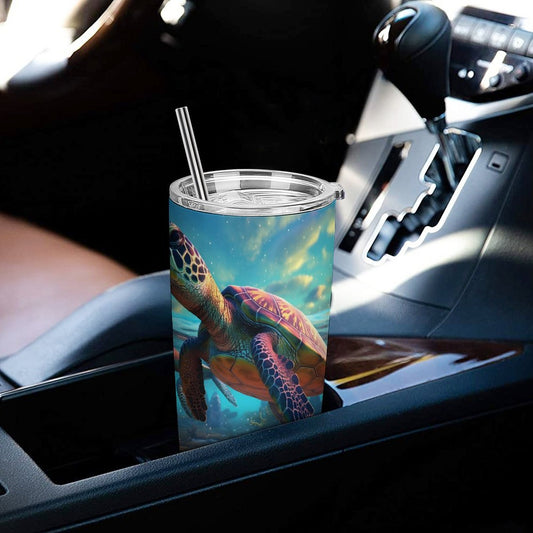 Car Cup Full Width Printed, Sea turtles, CA01A11 - iTopMax