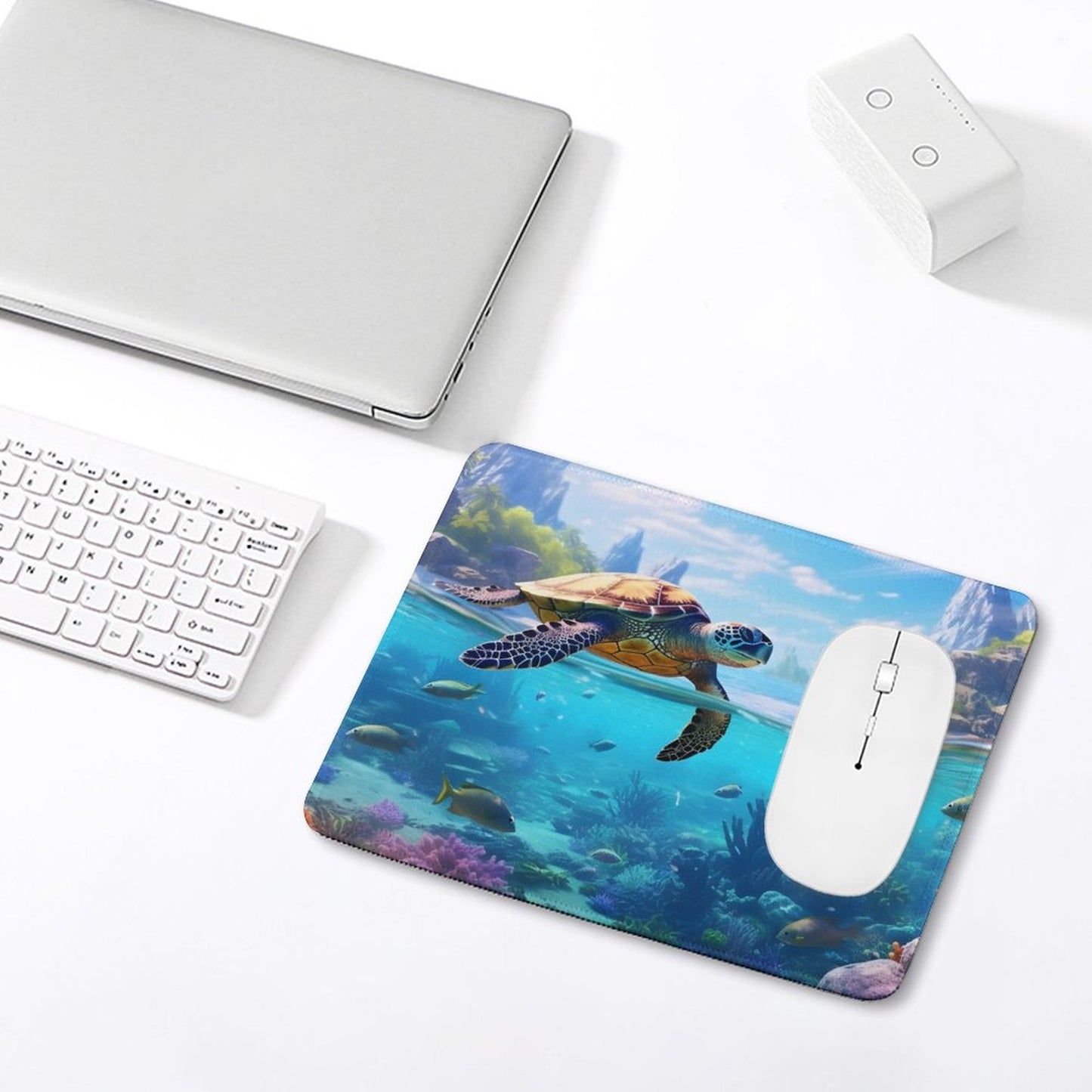 Mouse Pad SolarLab_Sea_turtles_tropical_sea_island_sunlight_hyper-detail__65df3ce3-5f7c-49b3-937e-af866806c8be normal-online-PERSONAL DESIGN