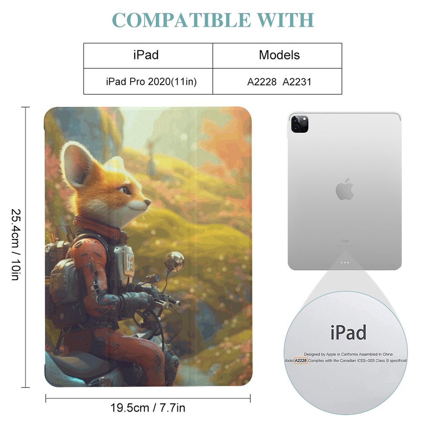 The Ipad Pen Slot Case Fox_001 normal-online-PERSONAL DESIGN