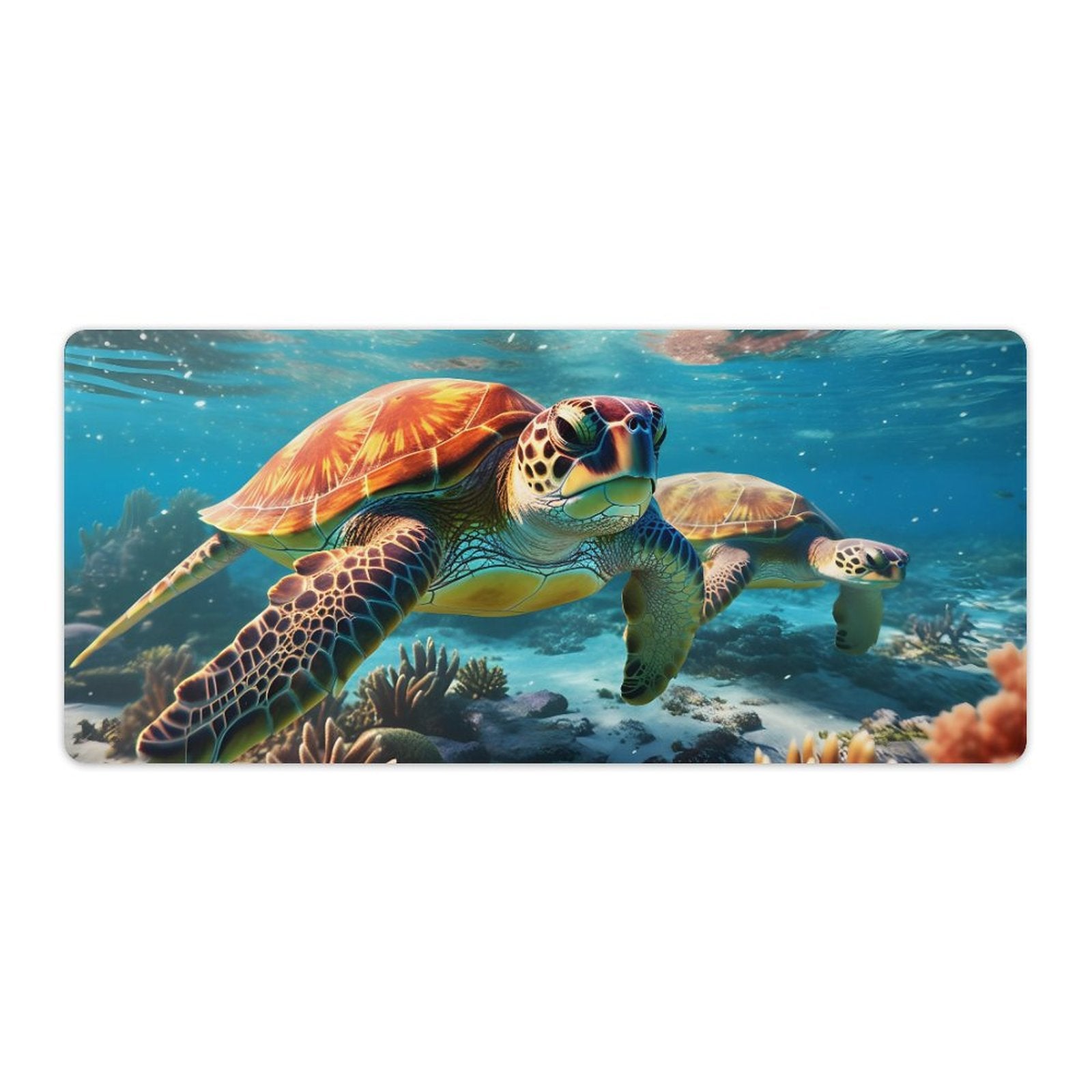 Desk Mat SolarLab_Sea_turtles_tropical_sea_island_sunlight_hyper-detail__f51f3df4-db17-400d-8a6f-7664e53448e9 normal-online-PERSONAL DESIGN