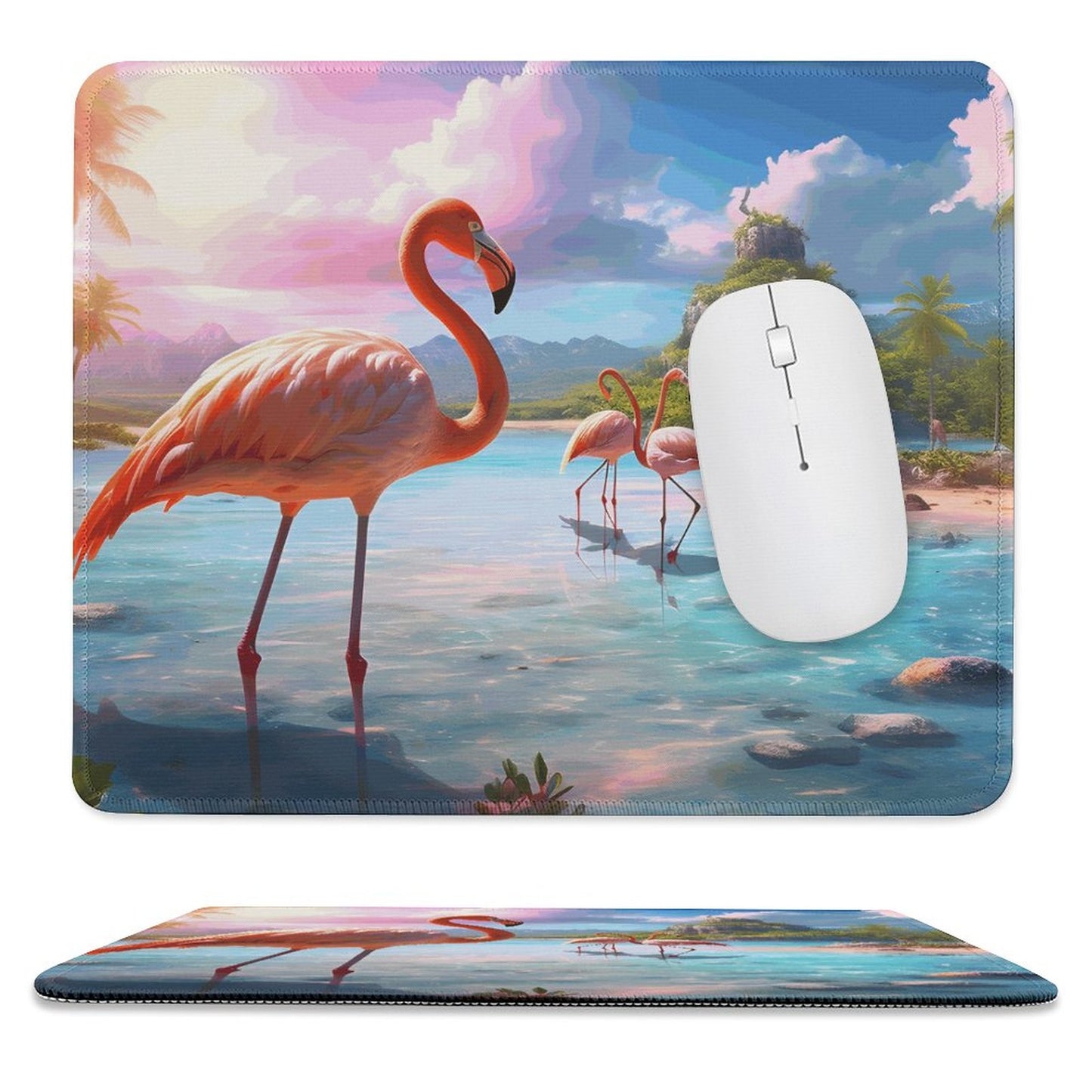 Mouse Pad Flamingos_001 normal-online-PERSONAL DESIGN