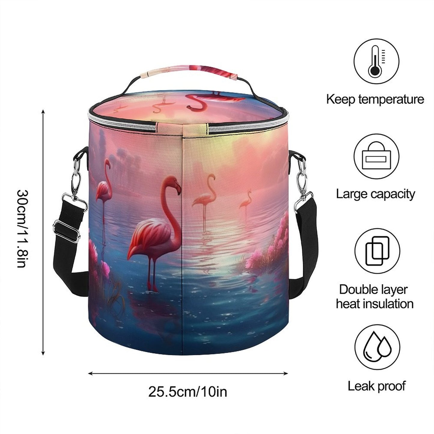 Camping Ice Pack Flamingos 008, One Size normal-online-PERSONAL DESIGN
