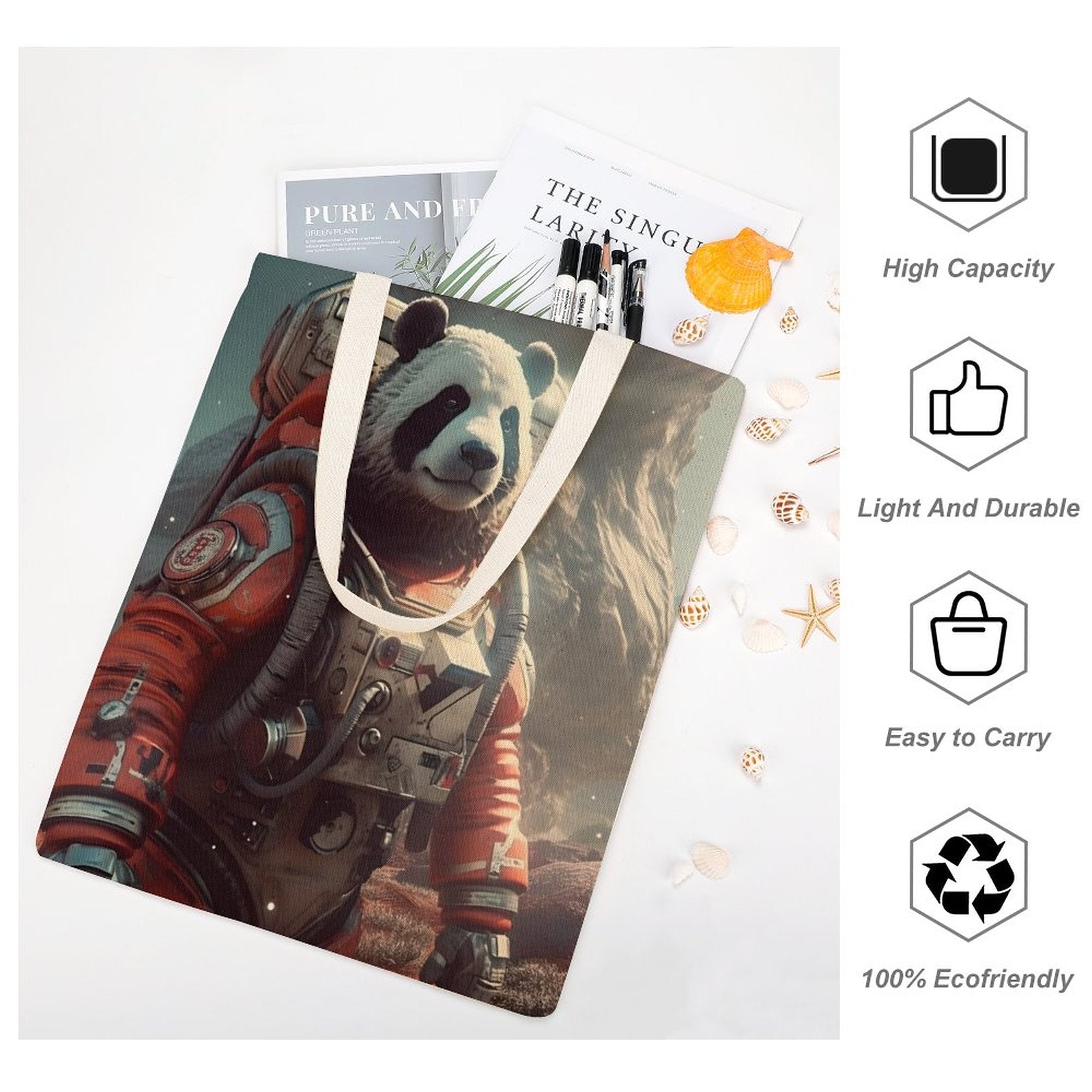Canvas Tote Bag Double SolarLab_a_Panda_astronaut_walk_on_the_Mars_spaceship_sci-fi_pu_733438a8-767e-4923-9f27-a755fad1349c Style-35 38×41cm normal-online-PERSONAL DESIGN