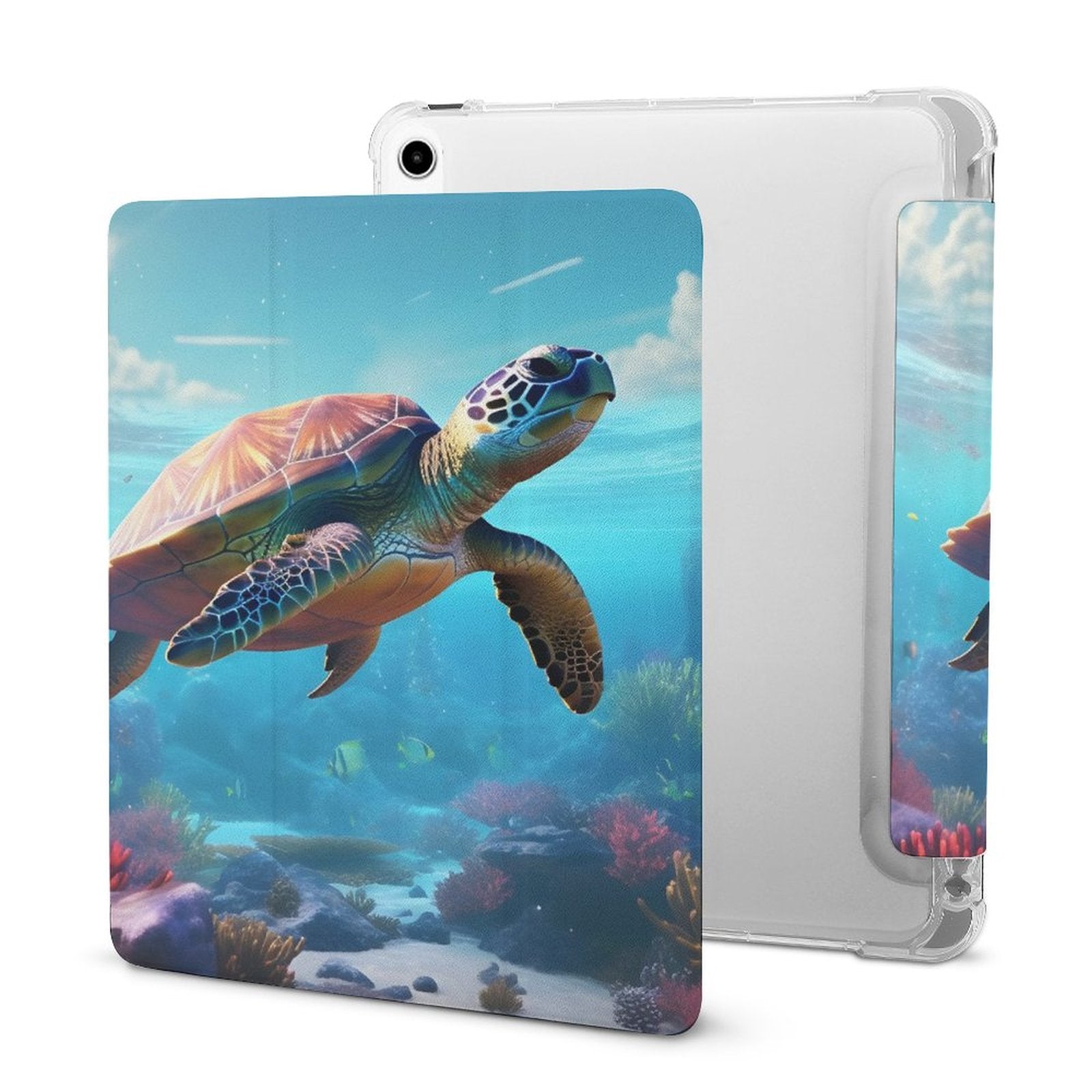 The Ipad Pen Slot Case SolarLab_Sea_turtles_tropical_sea_island_sunlight_fantasy_stock_a8e2acd4-f704-46d7-956a-d919666d76ff normal-online-PERSONAL DESIGN