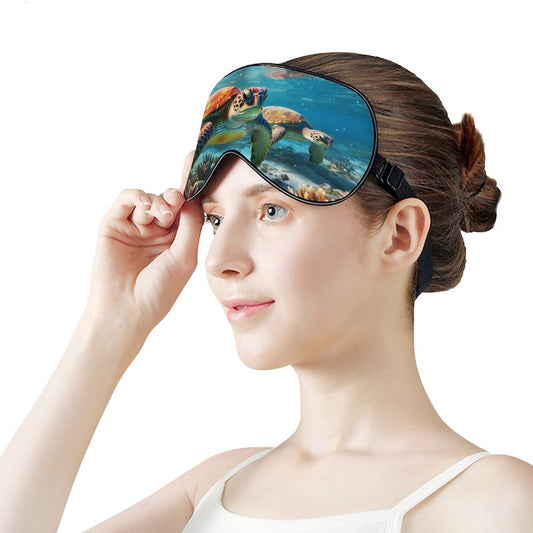 Sleep Mask Sea Turtles HSM01C006 normal-online-PERSONAL DESIGN