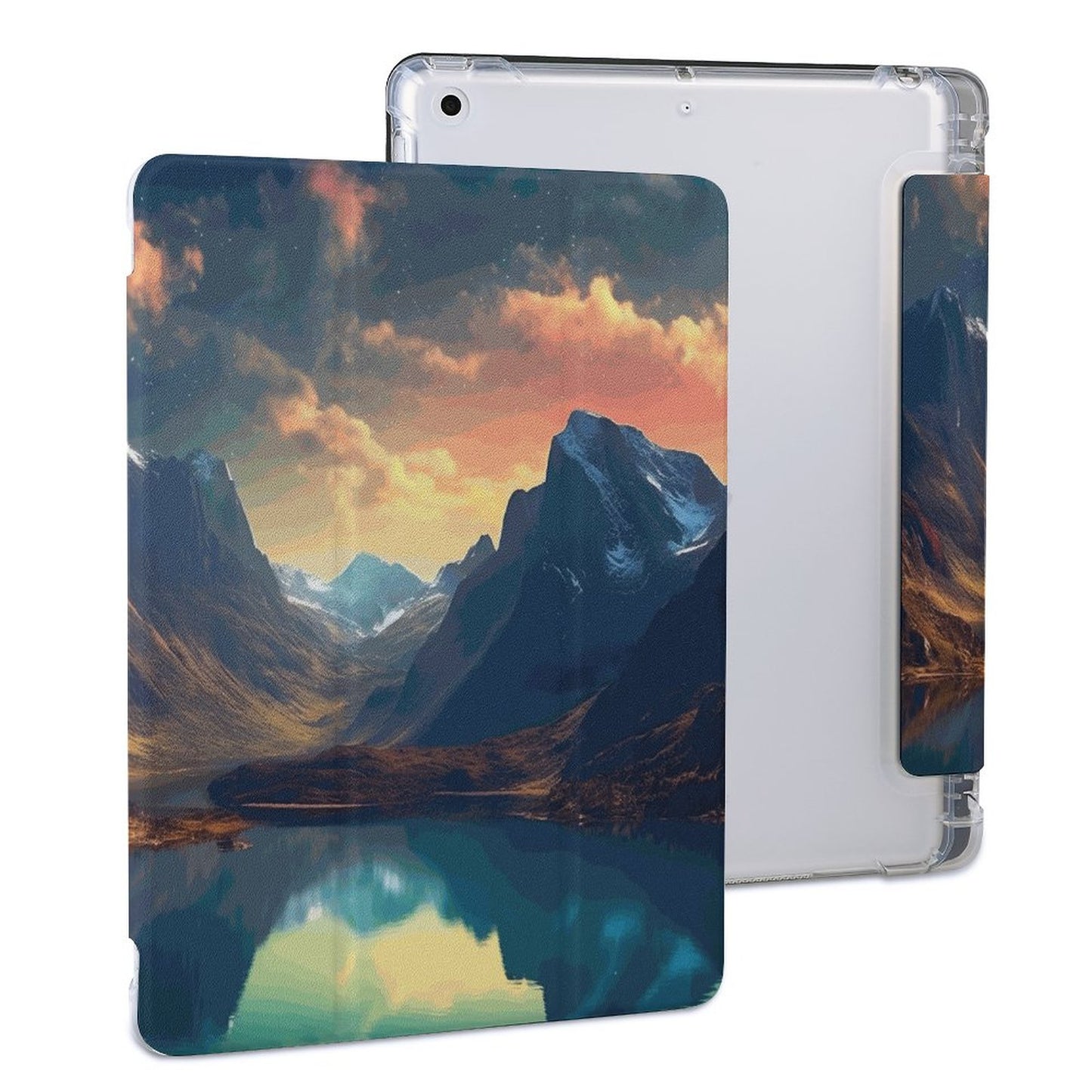 The Ipad Pen Slot Case SolarLab_Norwegian_aurora_summer_mountains_forests_hyper-detail_b24d068a-fdf6-4546-a8c1-9a8ab663bddf normal-online-PERSONAL DESIGN