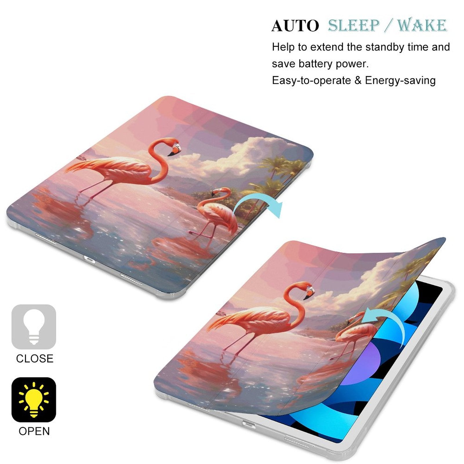 The Ipad Pen Slot Case Flamingos_004 normal-online-PERSONAL DESIGN