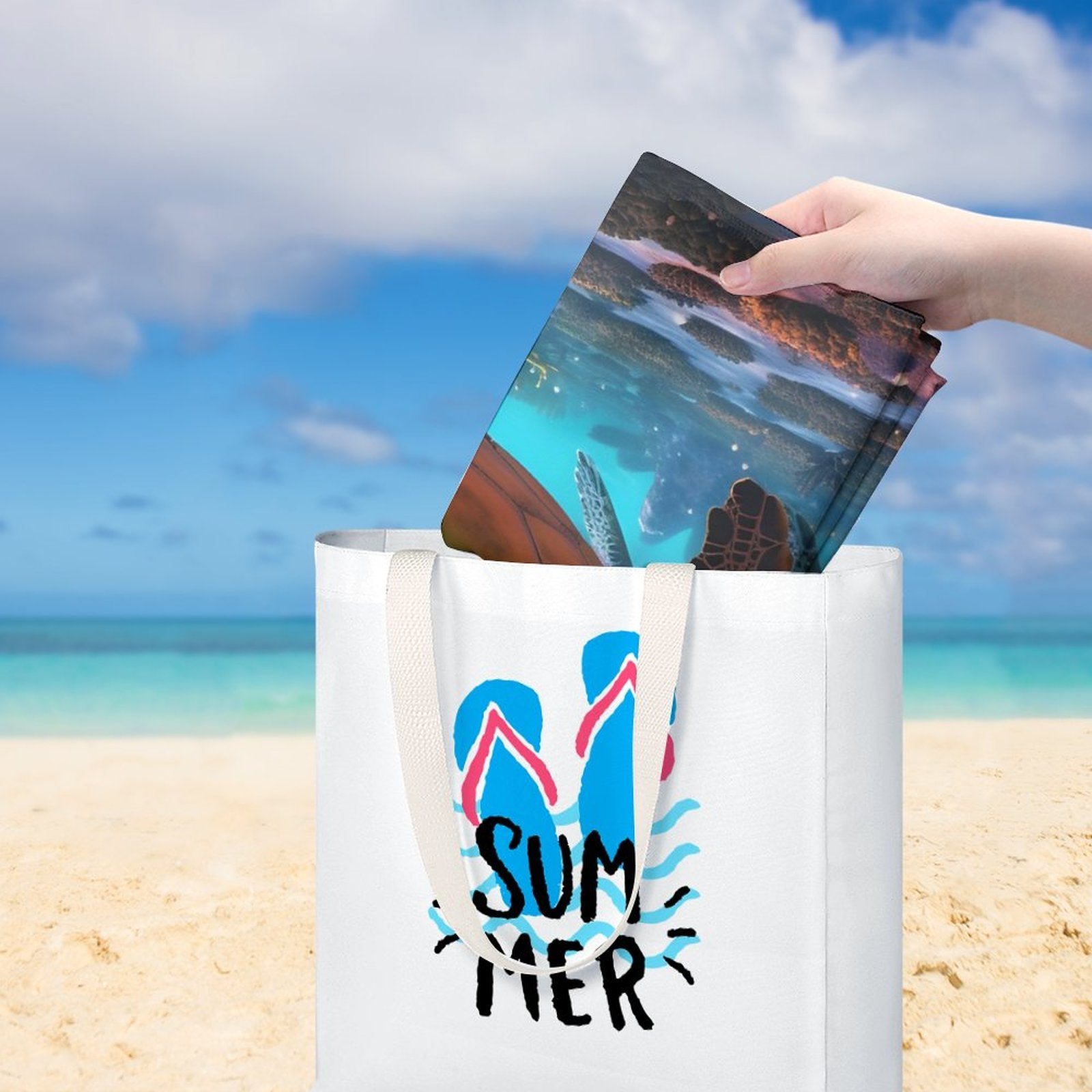 Beach Towel SolarLab_Sea_turtles_tropical_sea_island_sunlight_fantasy_art_d_8c17eb4f-0c33-48bc-80bd-25ce9d585c40 Style One Size normal-online-PERSONAL DESIGN