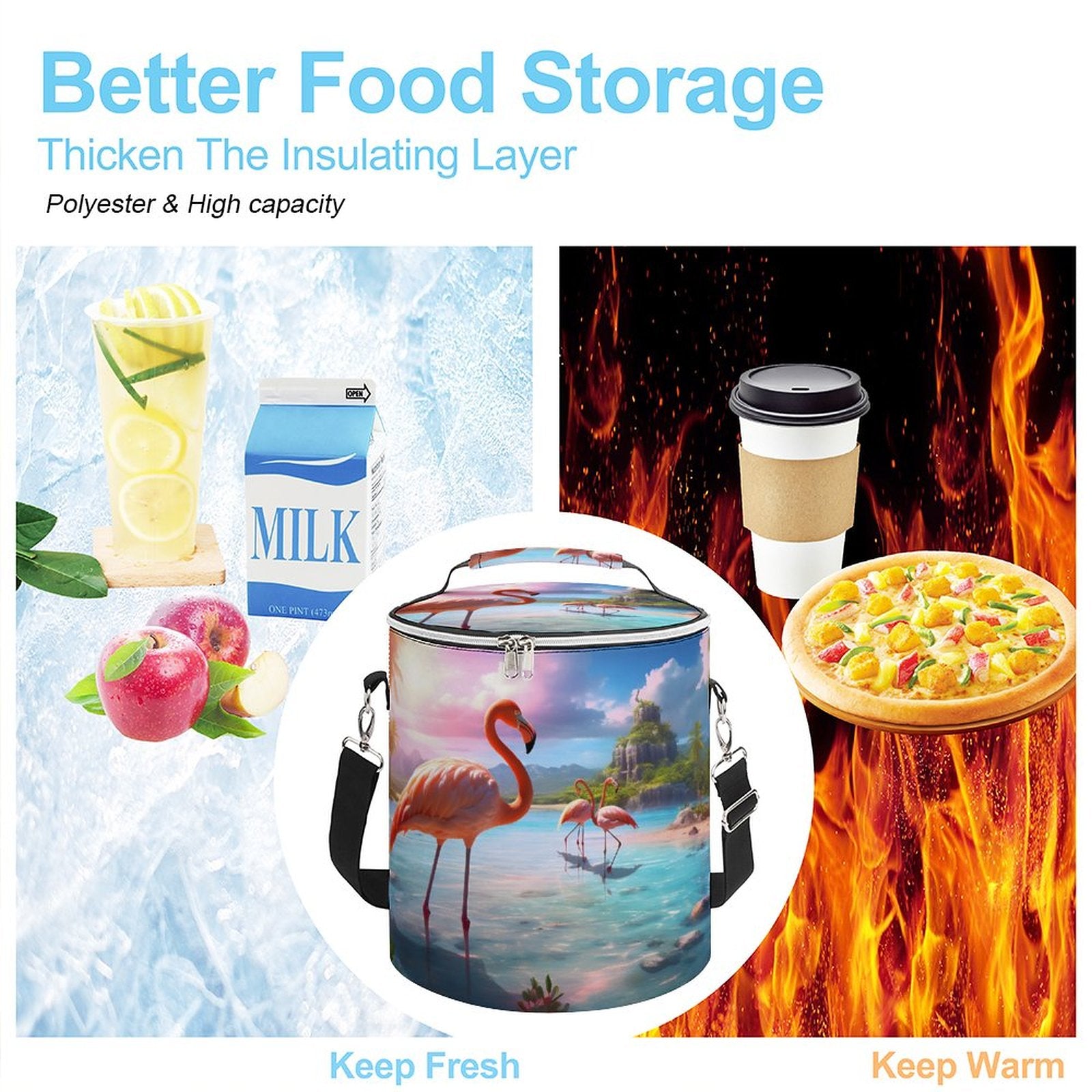 Camping Ice Pack Flamingos_001 Style One Size normal-online-PERSONAL DESIGN