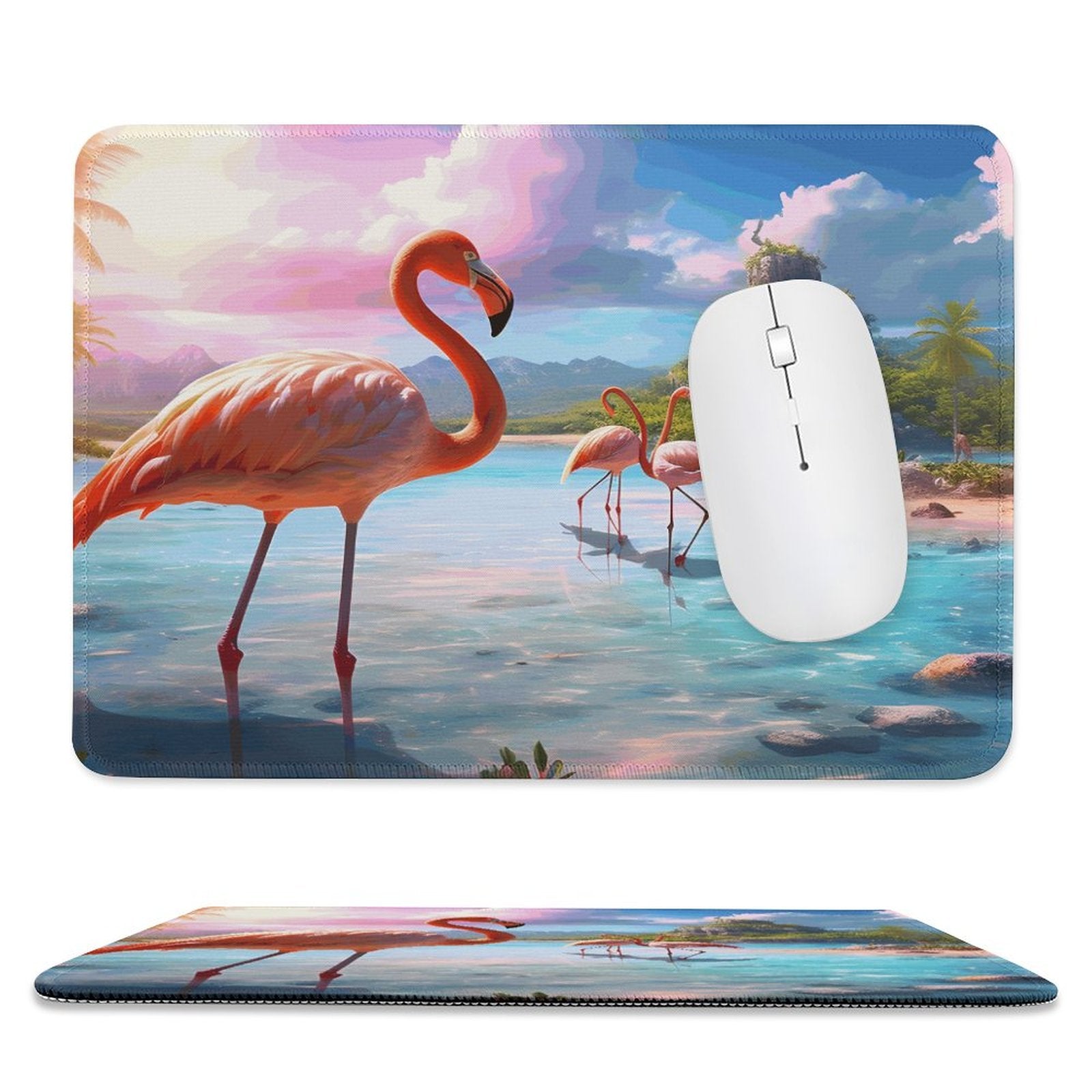 Mouse Pad Flamingos_001 normal-online-PERSONAL DESIGN