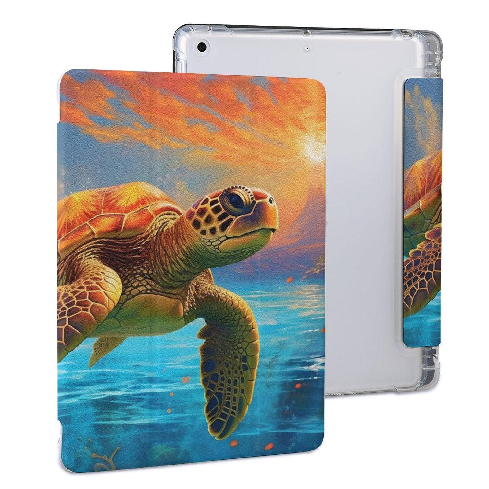 The Ipad Pen Slot Case SolarLab_Sea_turtles_tropical_sea_island_sunlight_fantasy_art_d_c29a6e10-0f28-42ee-8e19-15bcf9990e3c normal-online-PERSONAL DESIGN