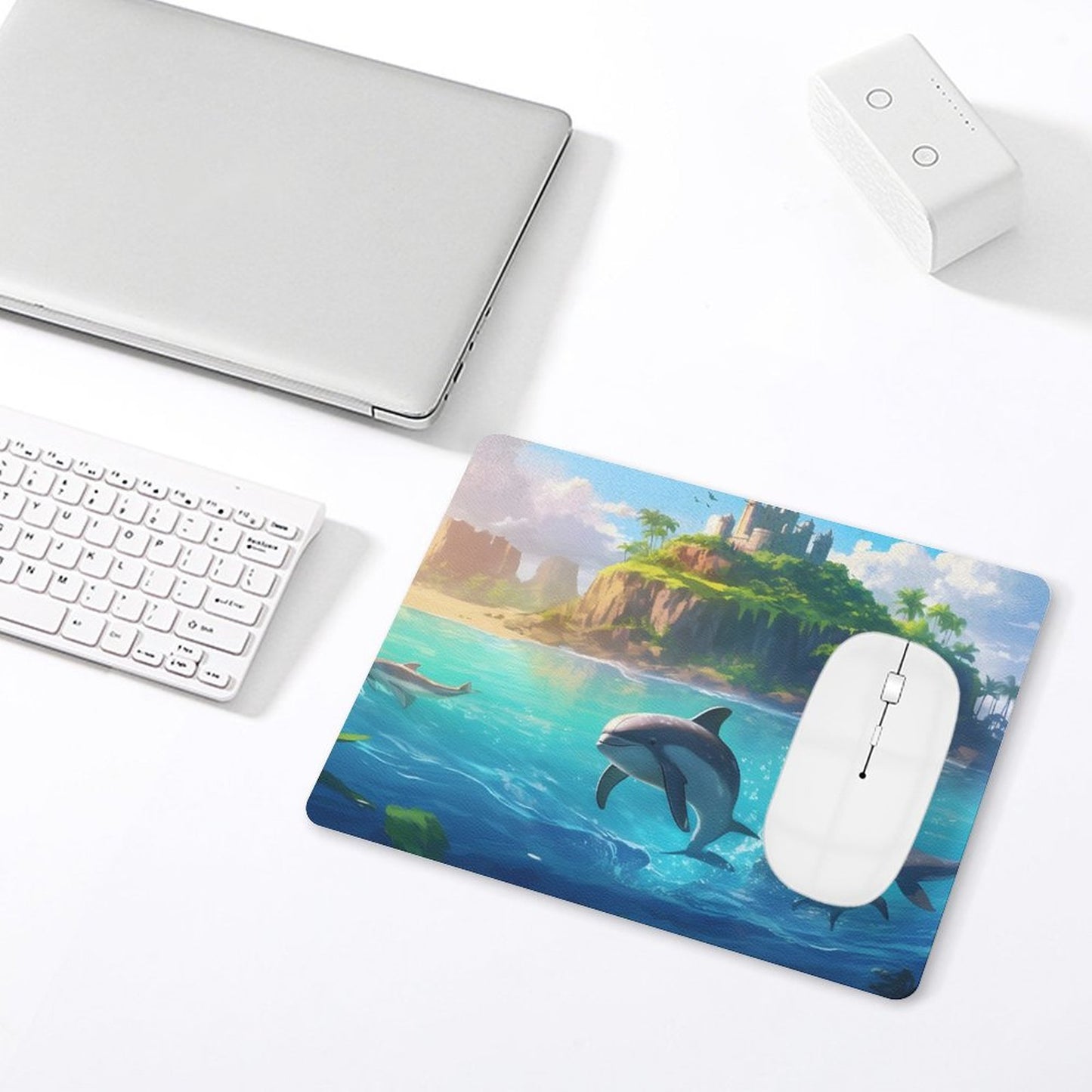 Leather Mouse Pad Dolphins, 1 Size, DA05B03 - iTopMax