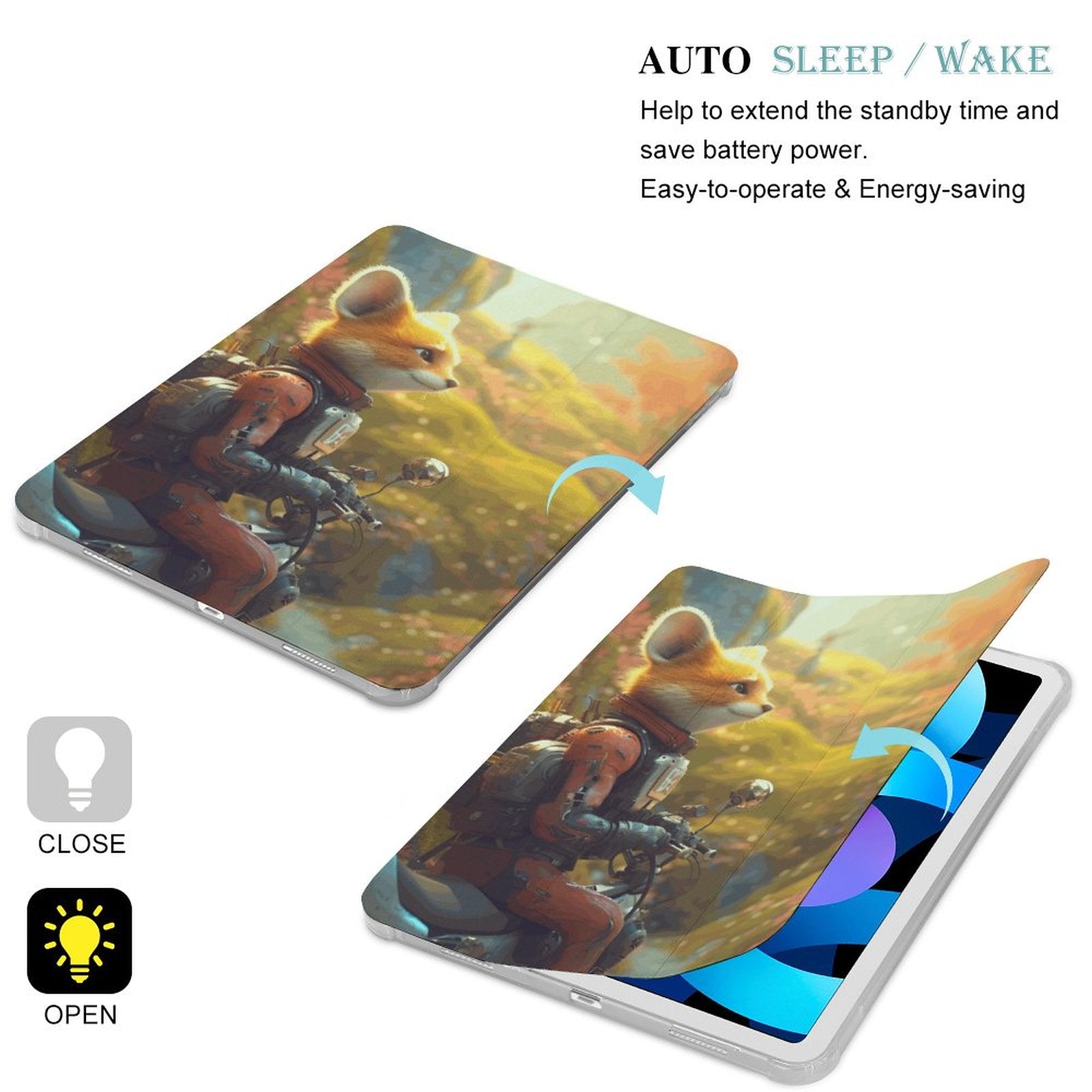 The Ipad Pen Slot Case Fox_001 normal-online-PERSONAL DESIGN
