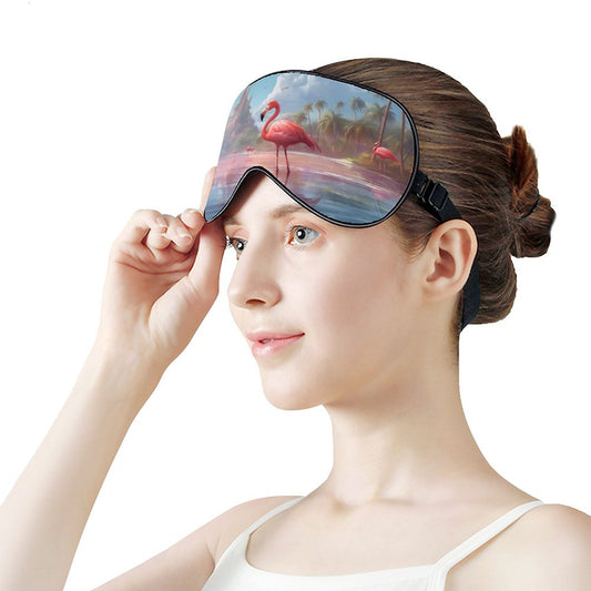 Sleep Mask Flamingos HSM01A005 normal-online-PERSONAL DESIGN