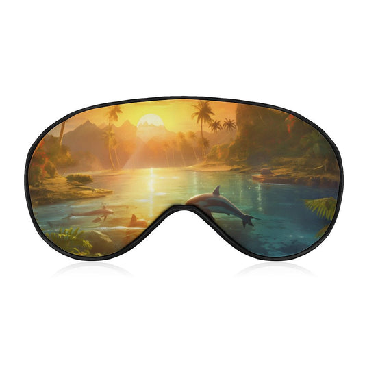Sleep Mask Dolphins HSM01B003 normal-online-PERSONAL DESIGN