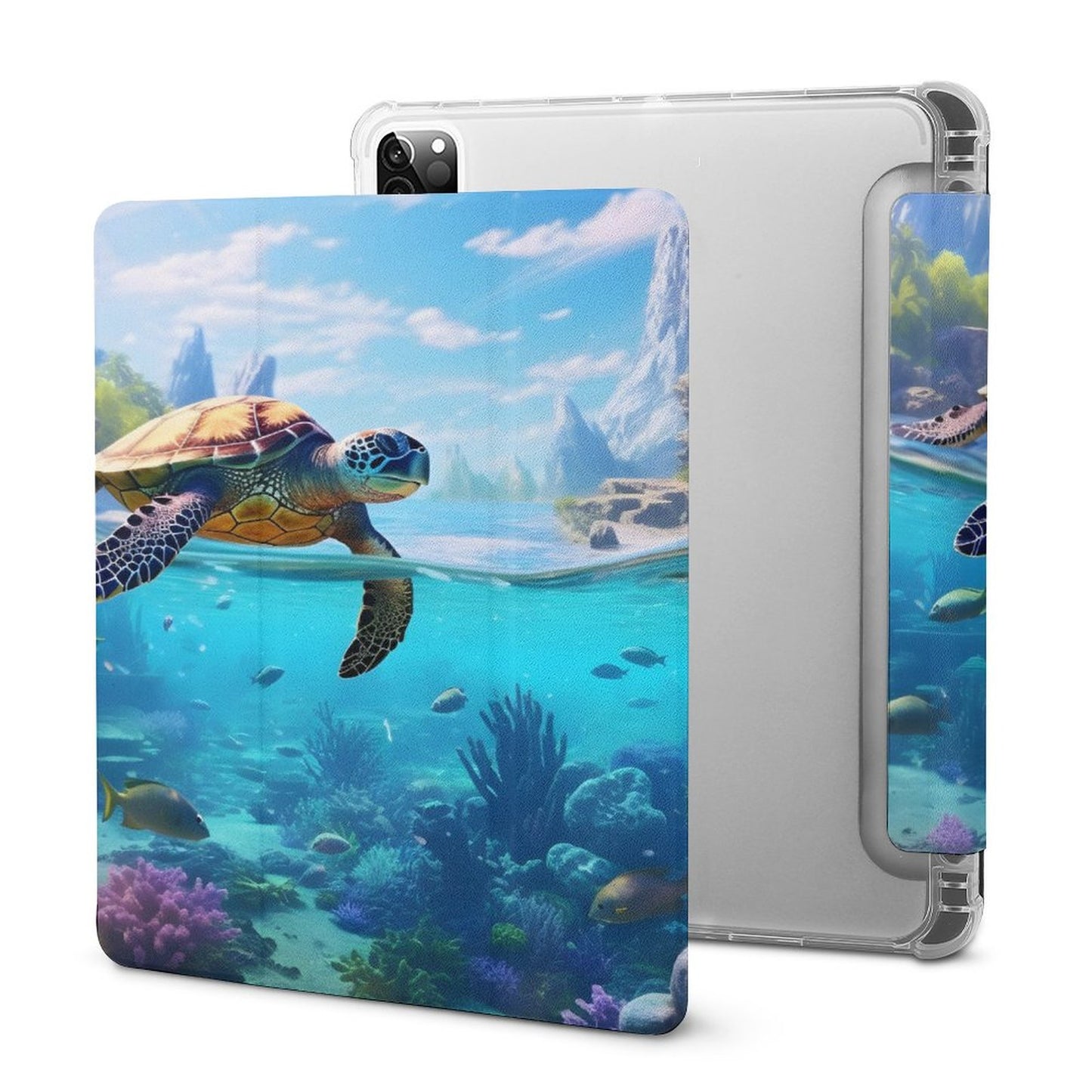 The Ipad Pen Slot Case SolarLab_Sea_turtles_tropical_sea_island_sunlight_hyper-detail__65df3ce3-5f7c-49b3-937e-af866806c8be normal-online-PERSONAL DESIGN
